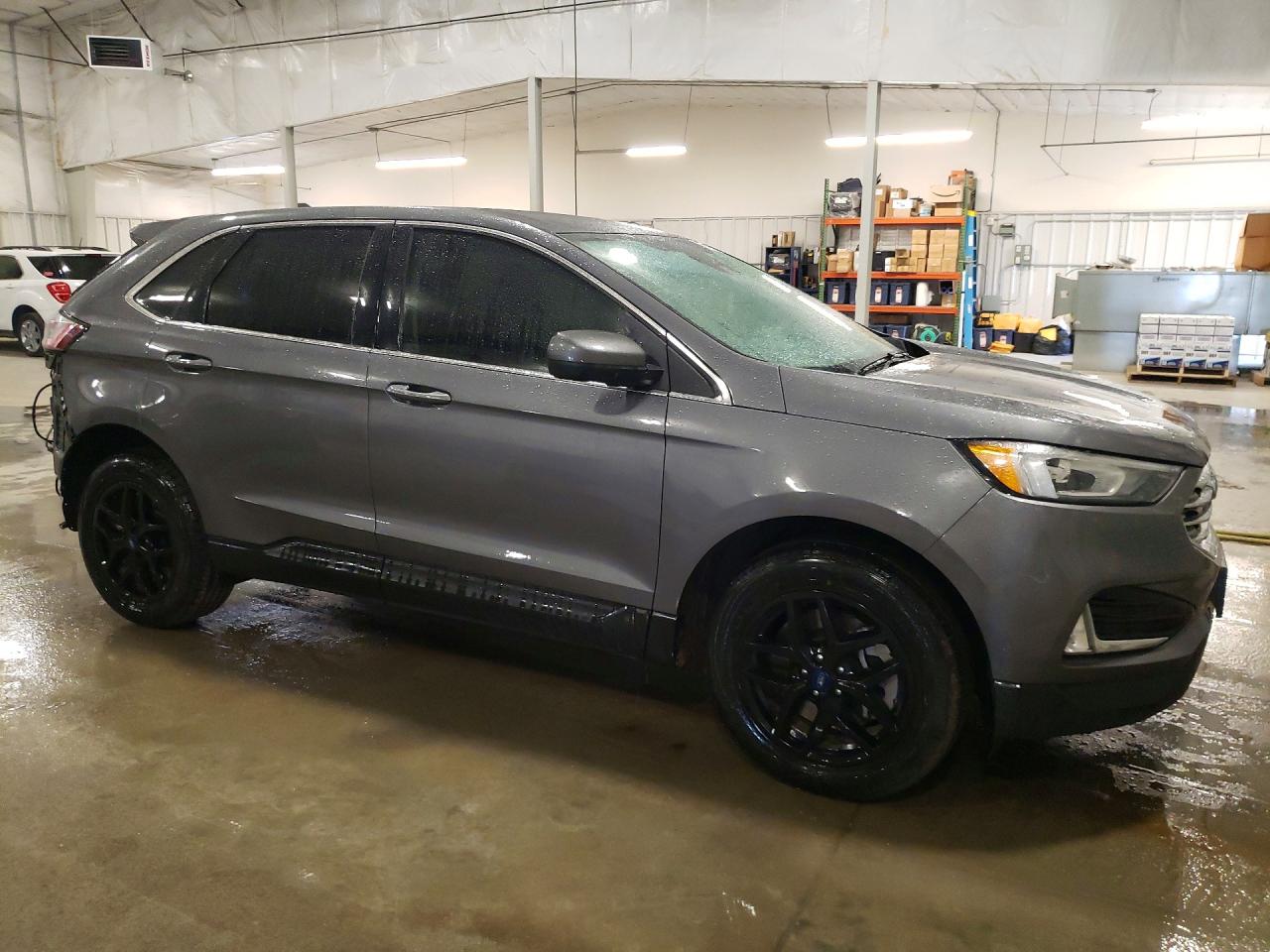 2022 Ford Edge Sel Gray vin: 2FMPK4J92NBA20538