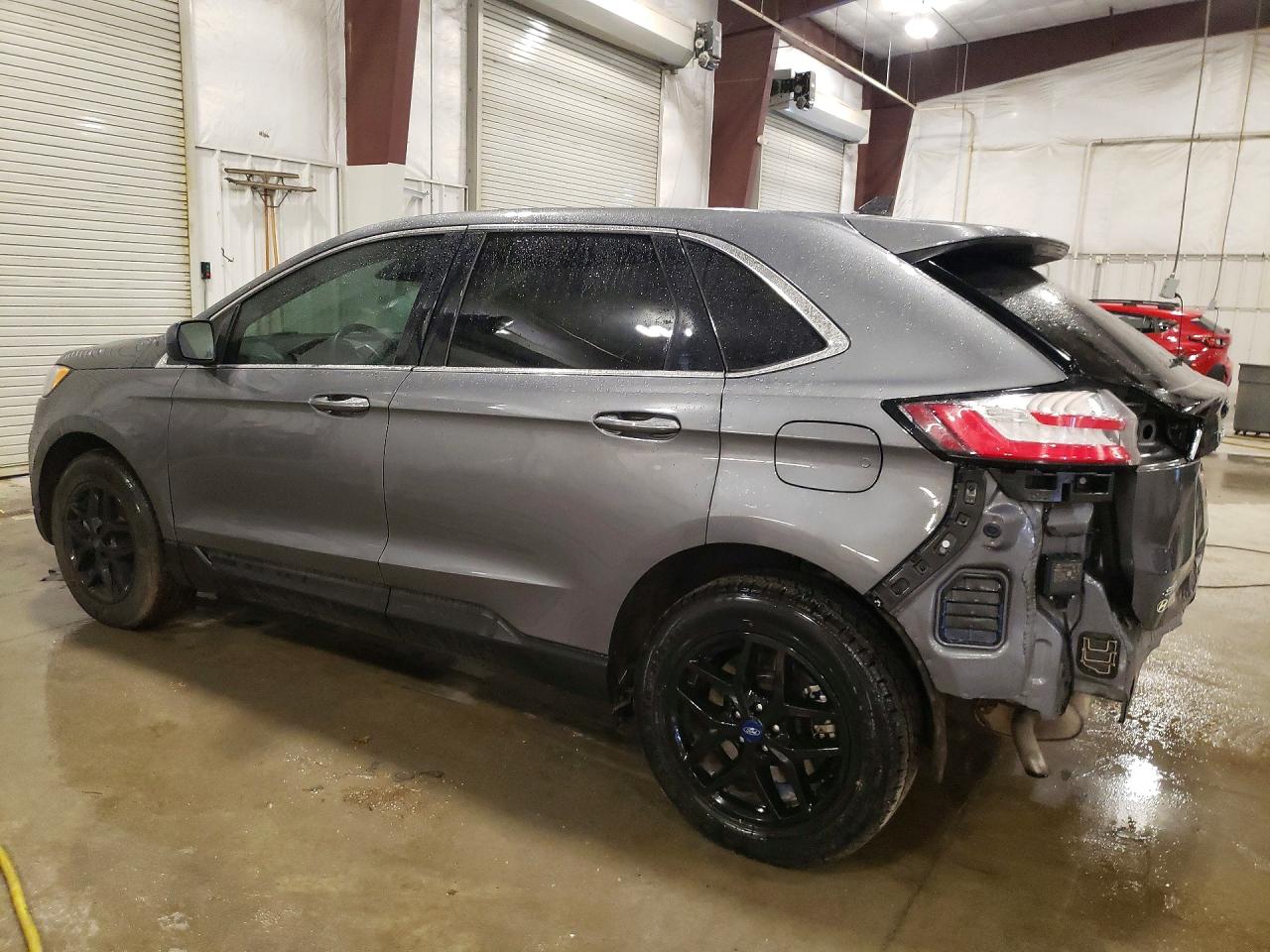 2022 Ford Edge Sel Gray vin: 2FMPK4J92NBA20538