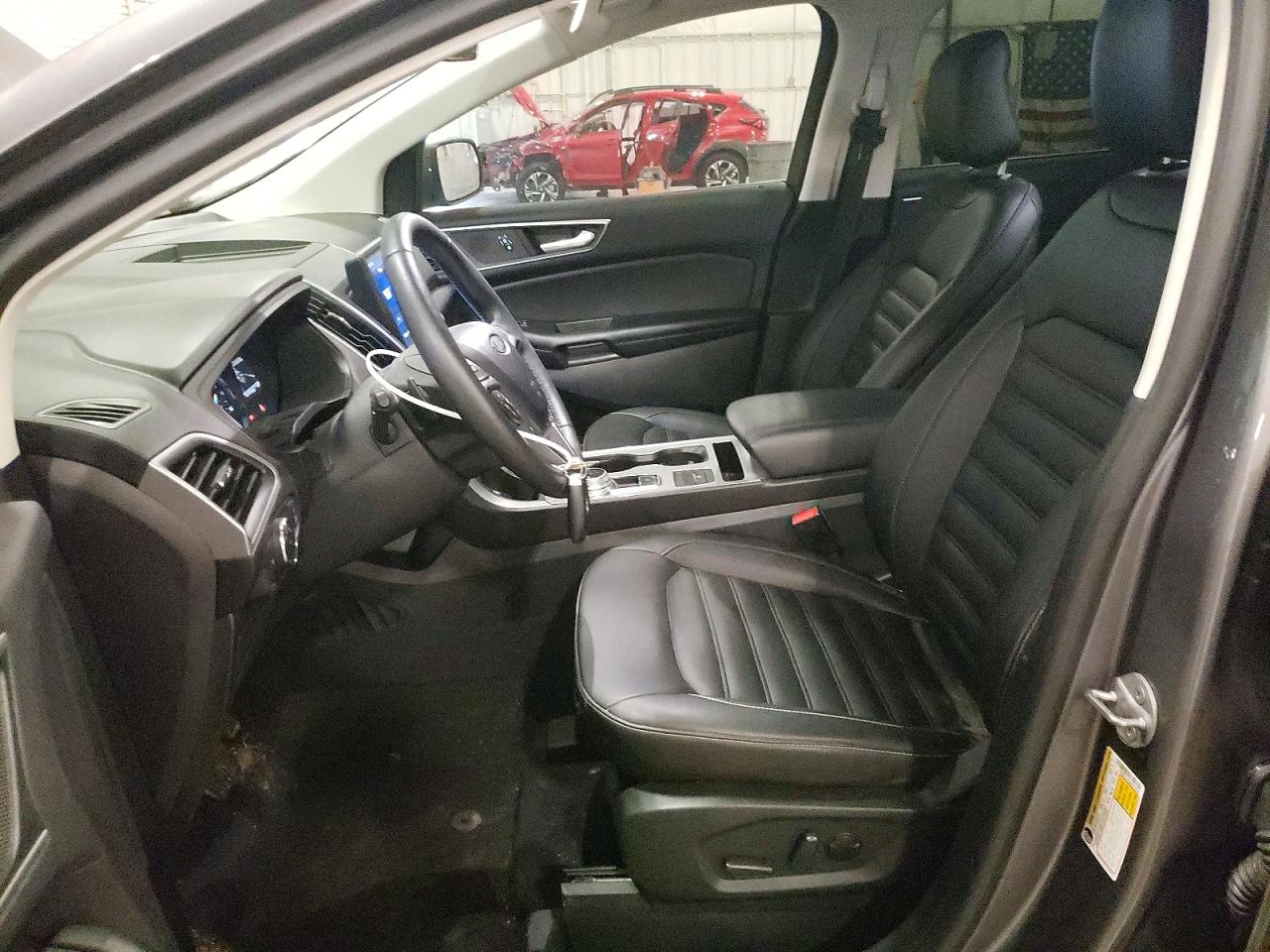 2022 Ford Edge Sel Gray vin: 2FMPK4J92NBA20538