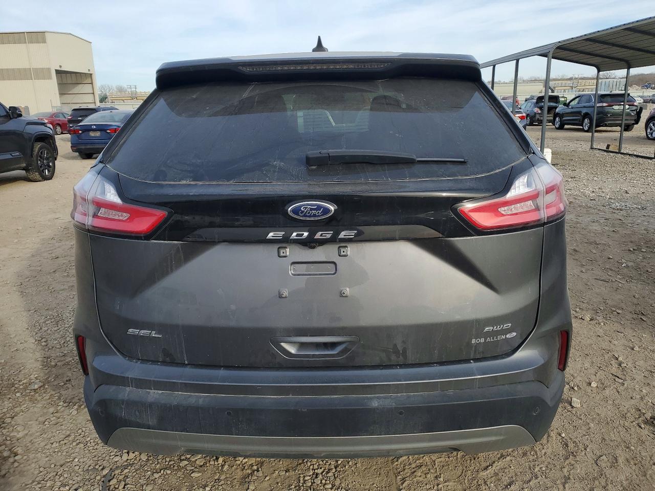2024 Ford Edge Sel Gray vin: 2FMPK4J92RBA86268