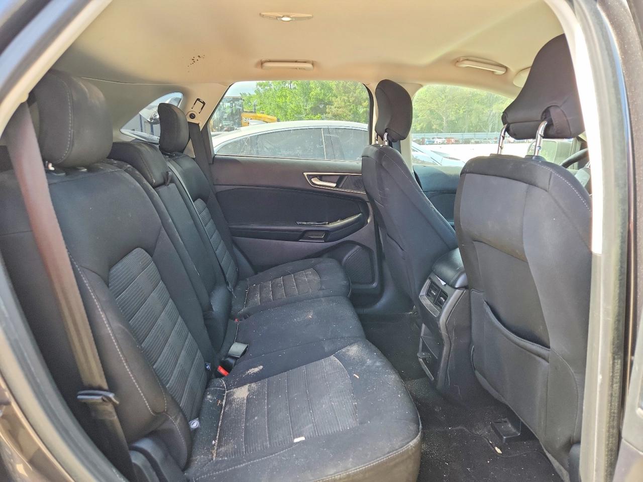 2017 Ford Edge Sel Gray vin: 2FMPK4J93HBC46897
