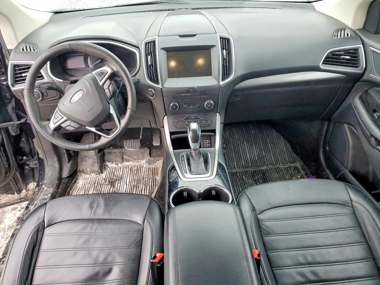 2018 Ford Edge Sel Black vin: 2FMPK4J93JBB50581