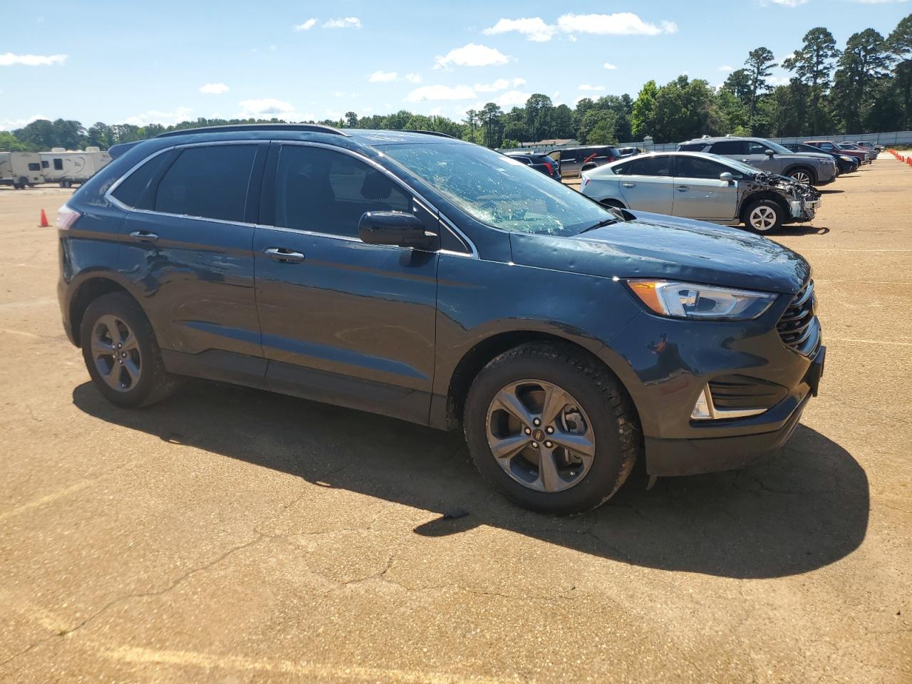 2022 Ford Edge Sel Charcoal vin: 2FMPK4J93NBA12903