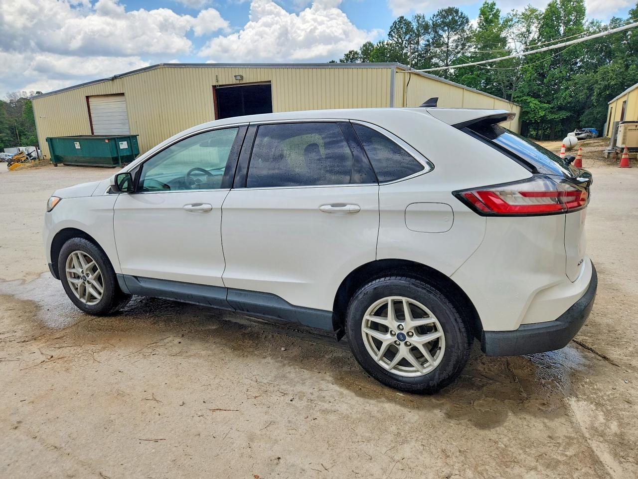 2022 Ford Edge Sel White vin: 2FMPK4J93NBA51233