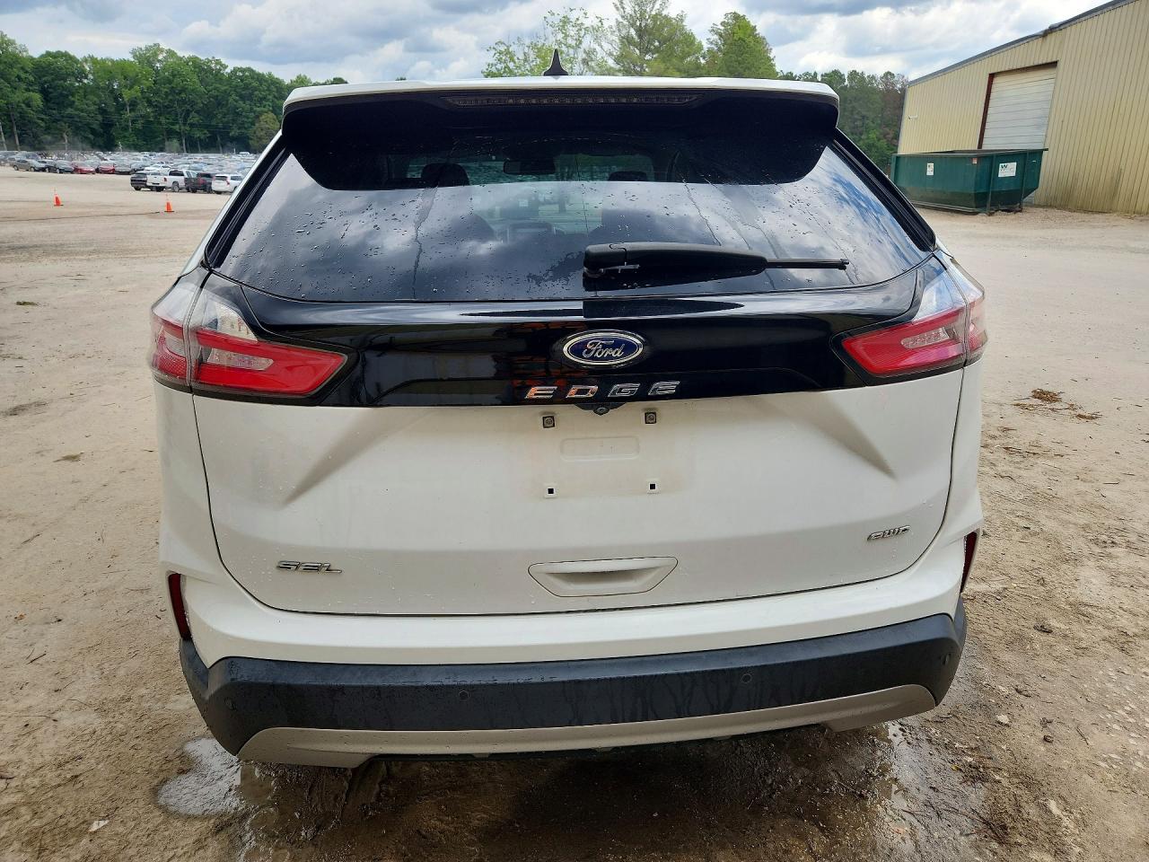 2022 Ford Edge Sel White vin: 2FMPK4J93NBA51233