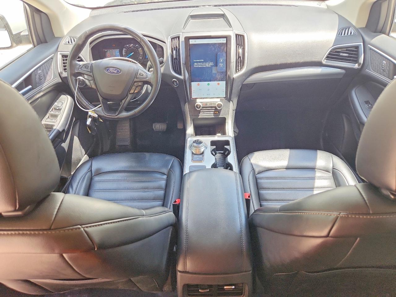 2022 Ford Edge Sel White vin: 2FMPK4J93NBA51233