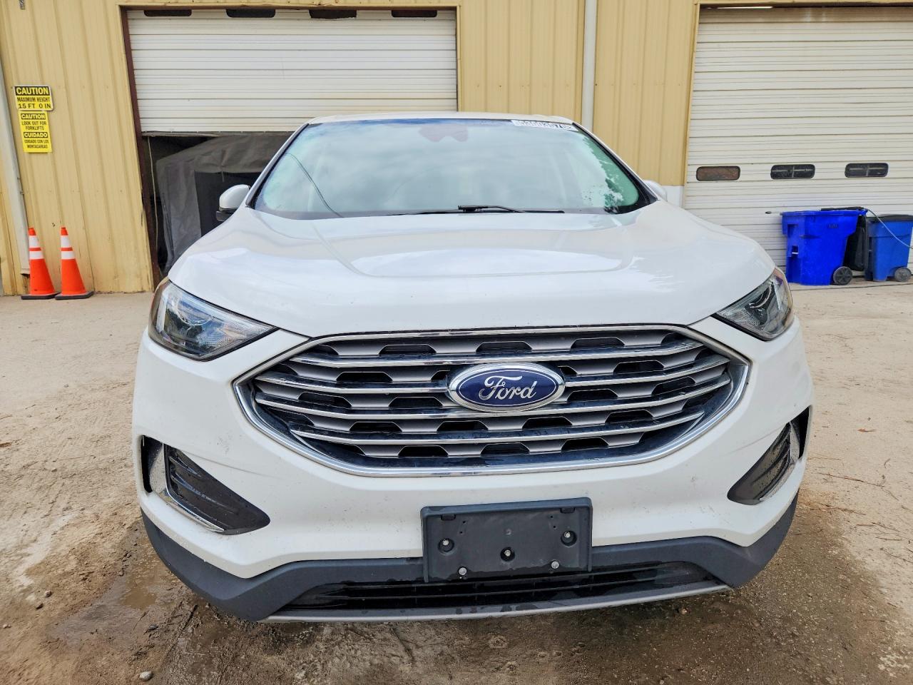 2022 Ford Edge Sel White vin: 2FMPK4J93NBA51233