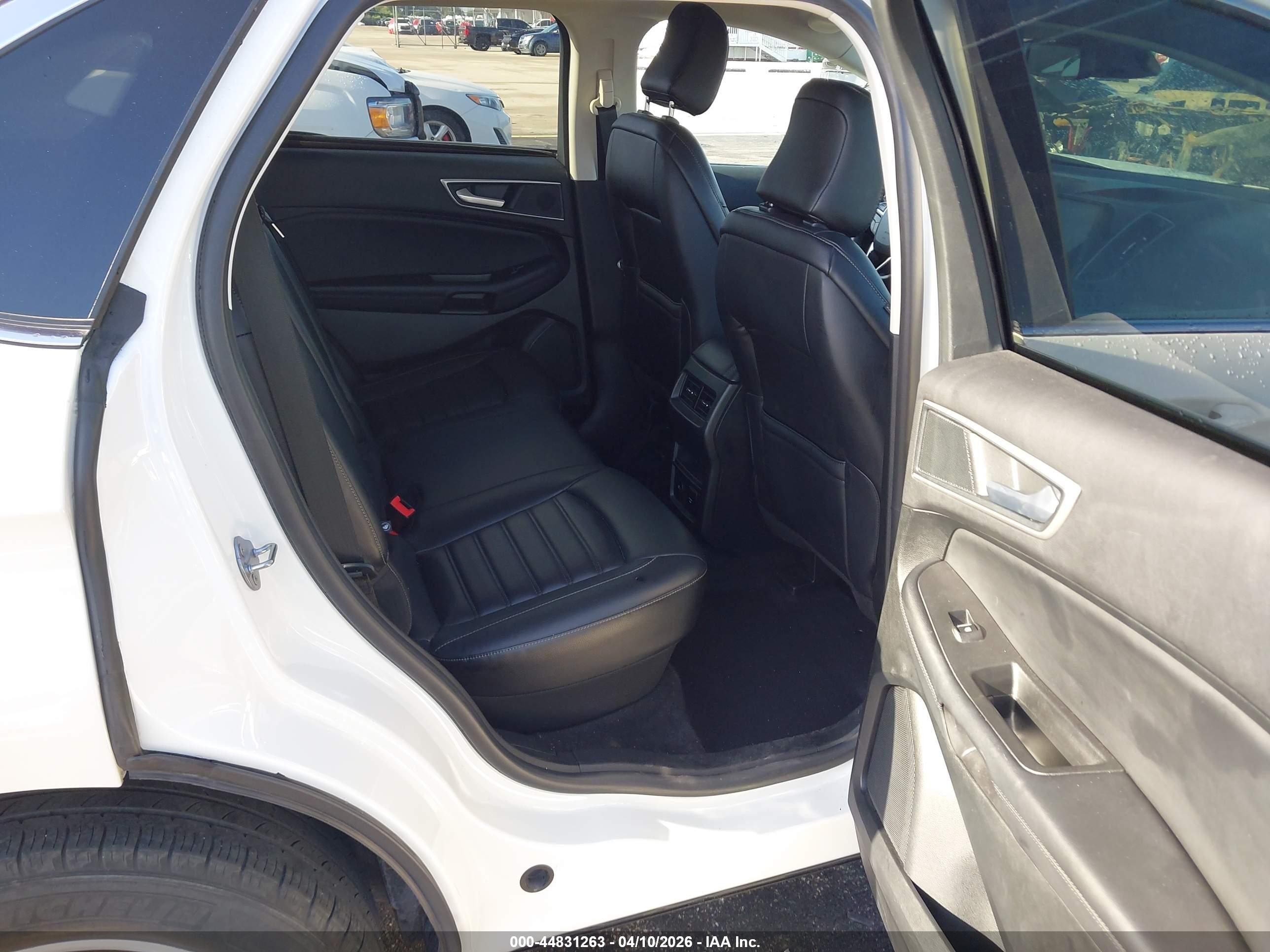 2024 Ford Edge Sel White vin: 2FMPK4J93RBA57166