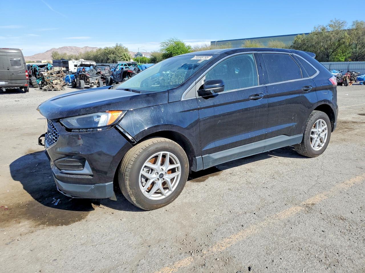 2024 Ford Edge Sel Black vin: 2FMPK4J93RBA72167