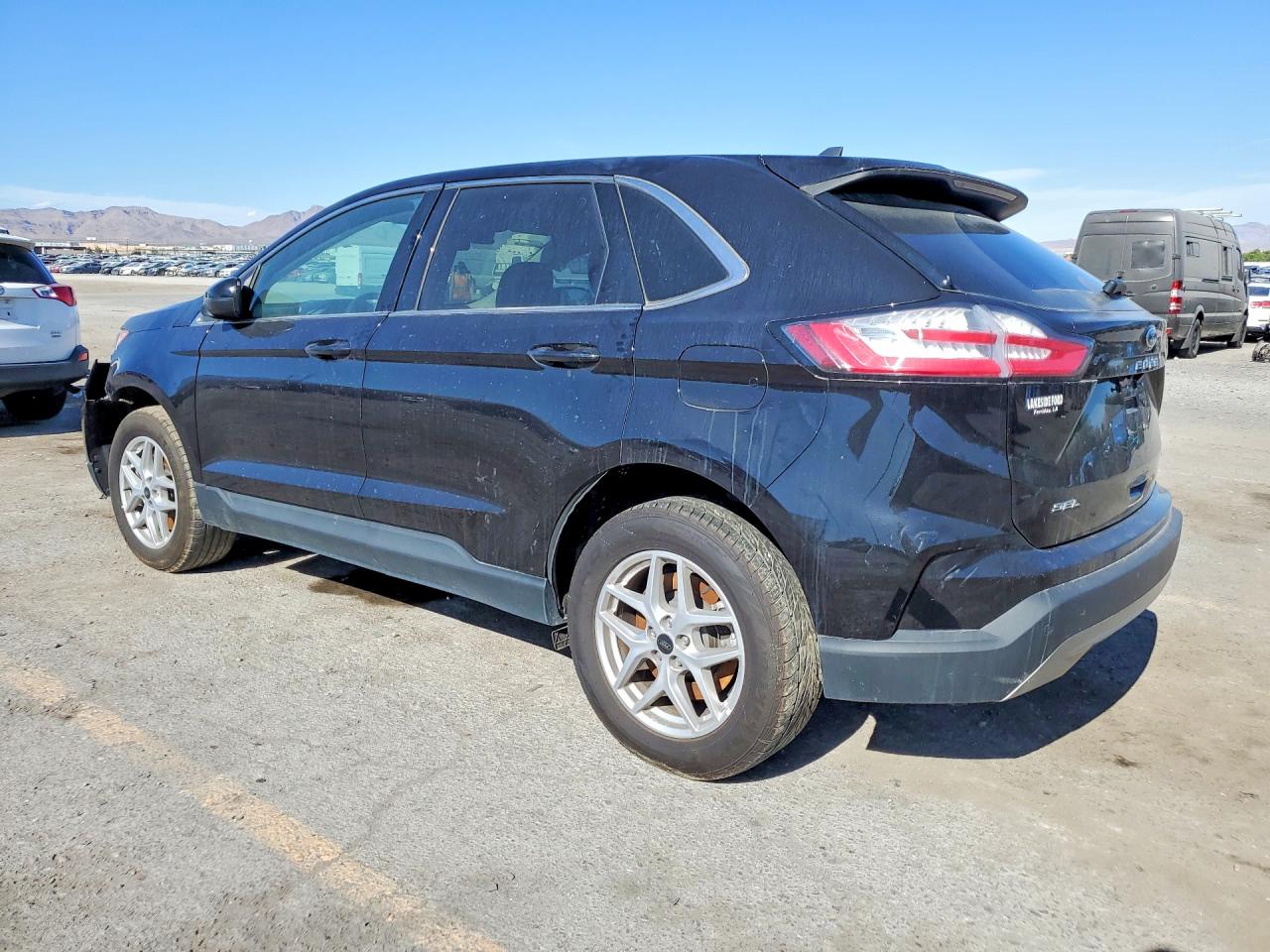 2024 Ford Edge Sel Черный vin: 2FMPK4J93RBA72167
