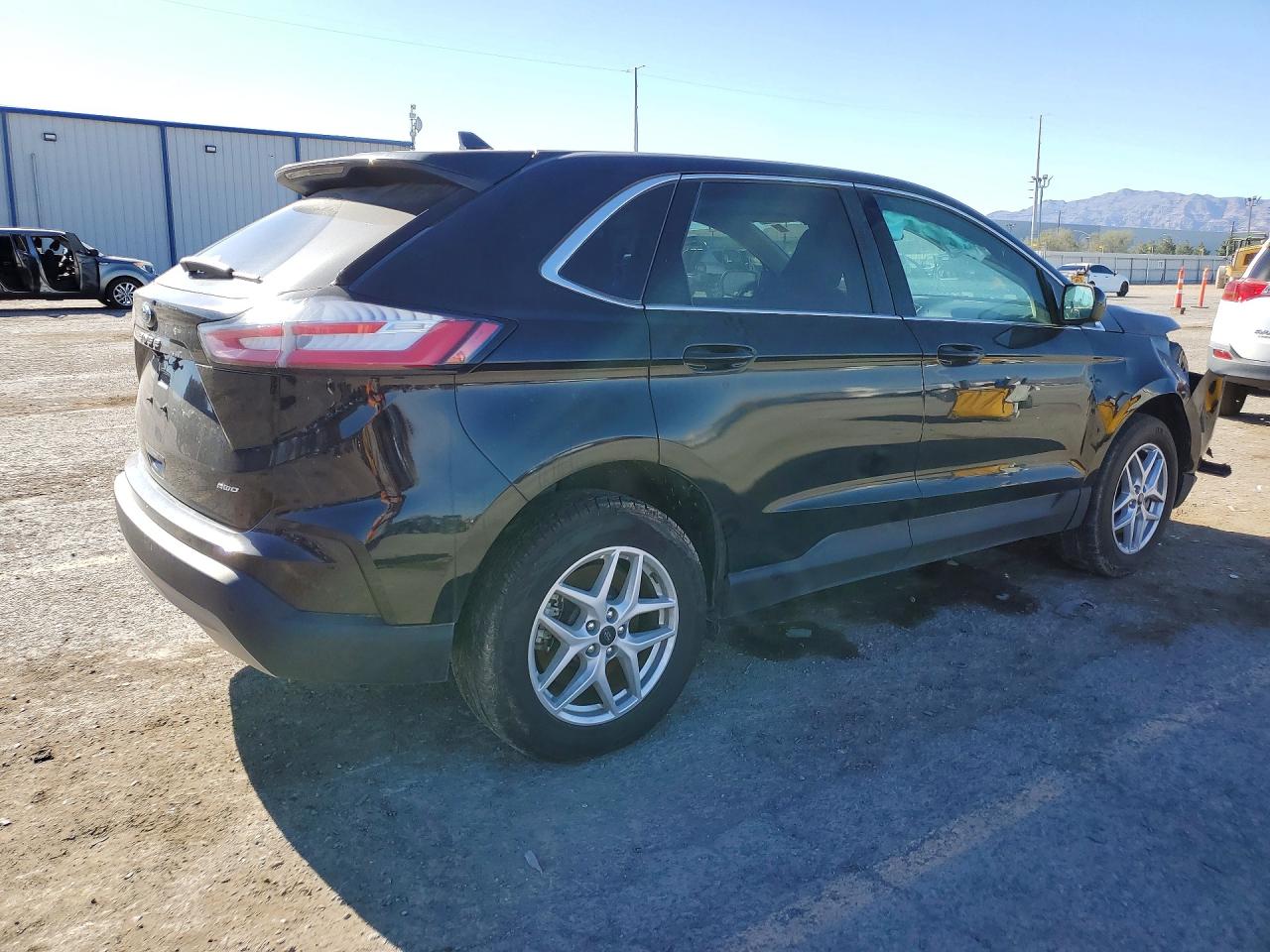 2024 Ford Edge Sel Черный vin: 2FMPK4J93RBA72167