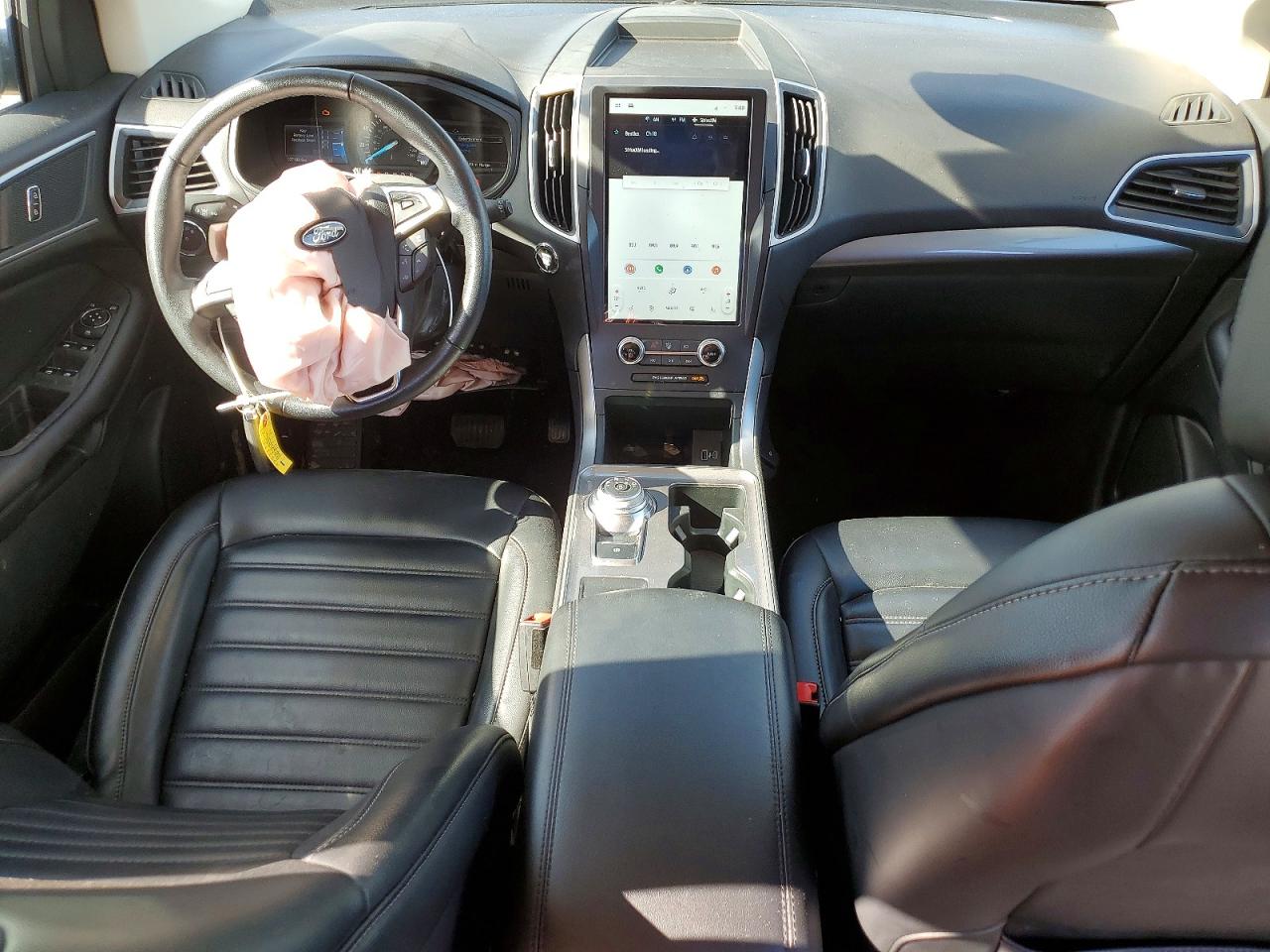 2024 Ford Edge Sel Черный vin: 2FMPK4J93RBA72167