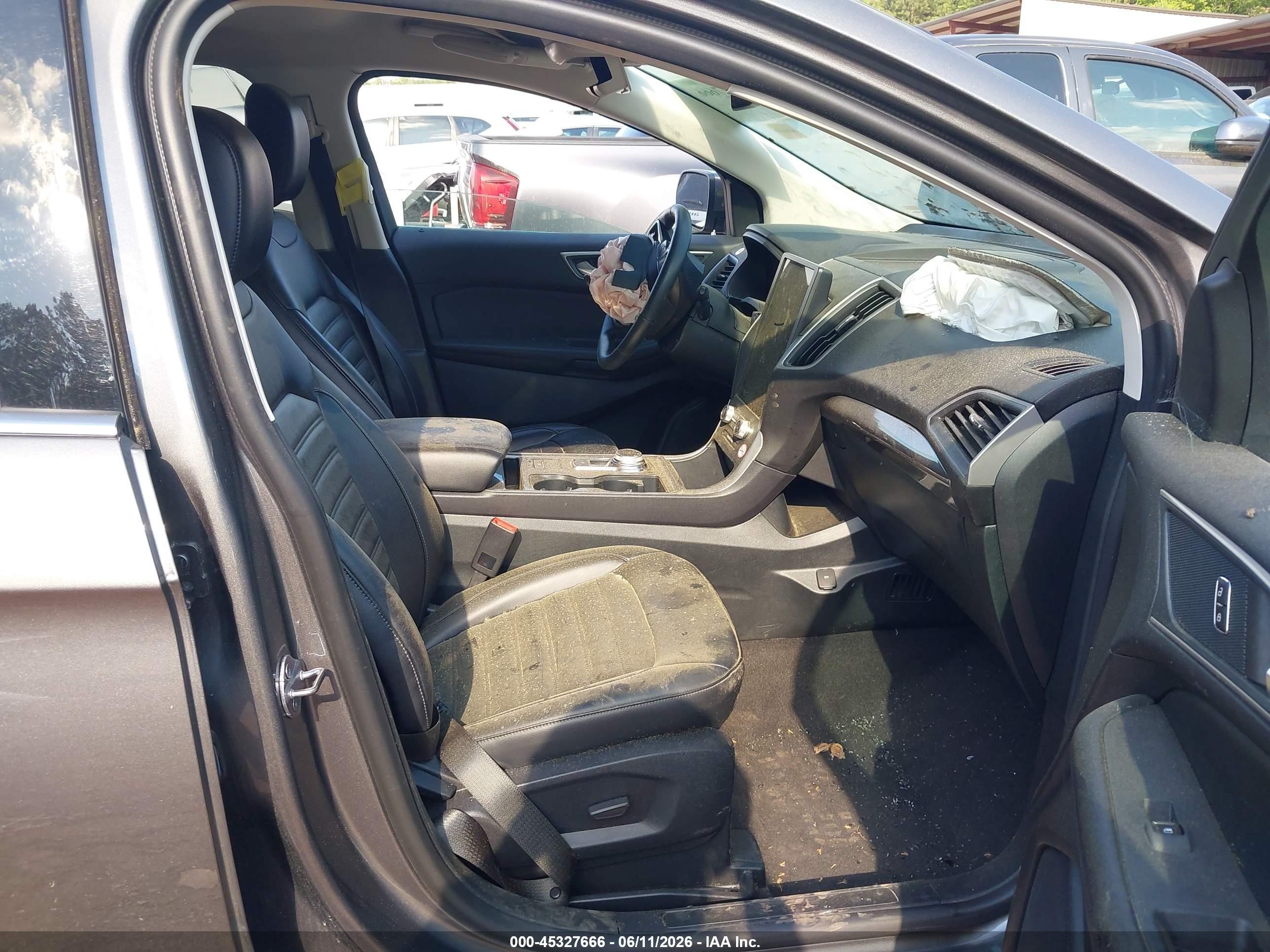 2024 Ford Edge Sel Серый vin: 2FMPK4J93RBA98008