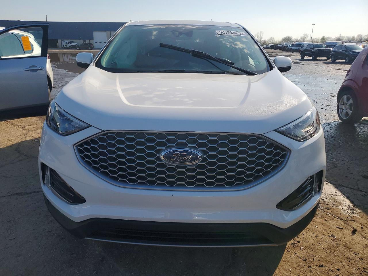 2024 Ford Edge Sel Белый vin: 2FMPK4J93RBB26454