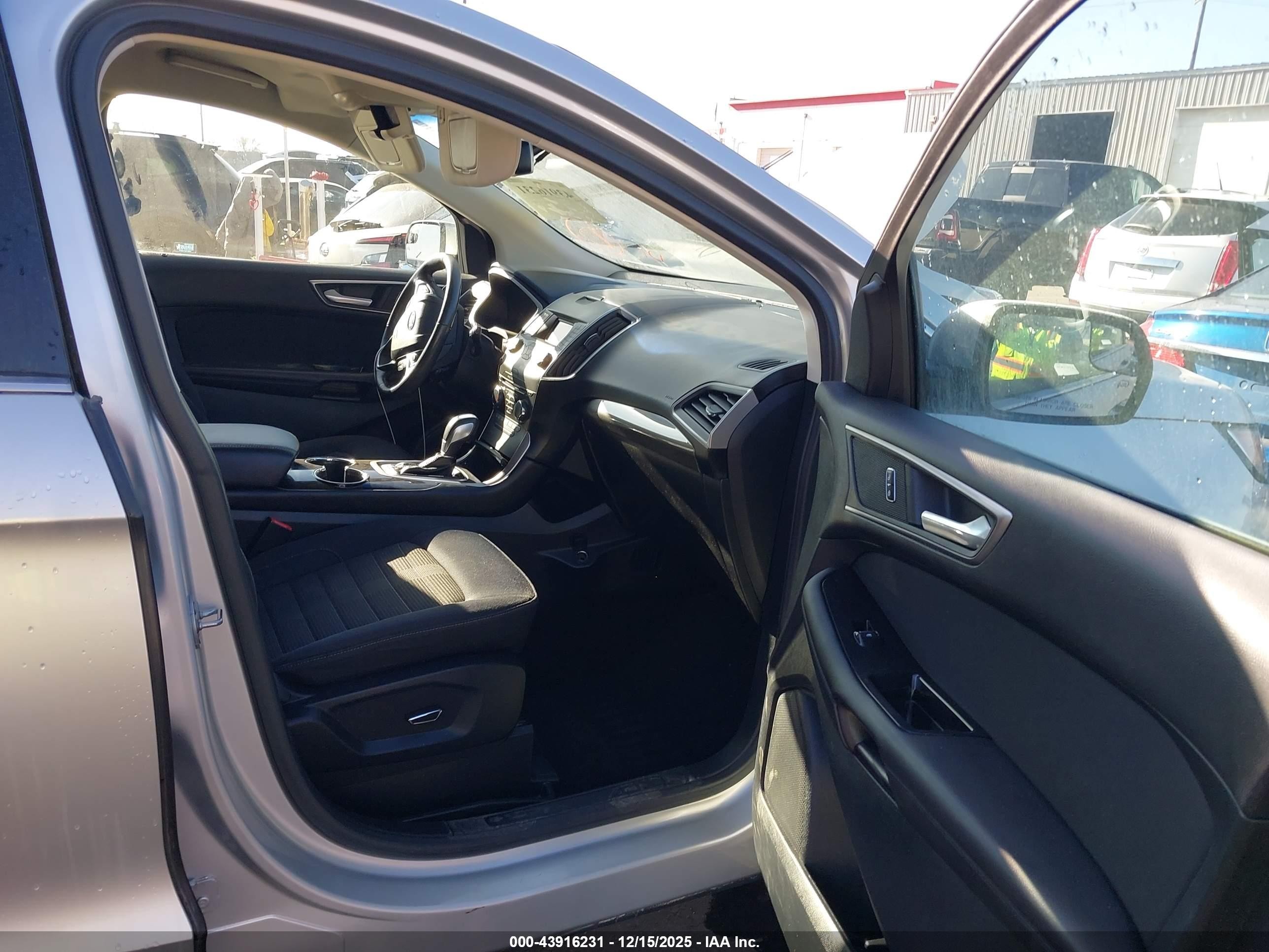 2016 Ford Edge Sel Silver vin: 2FMPK4J94GBC41884