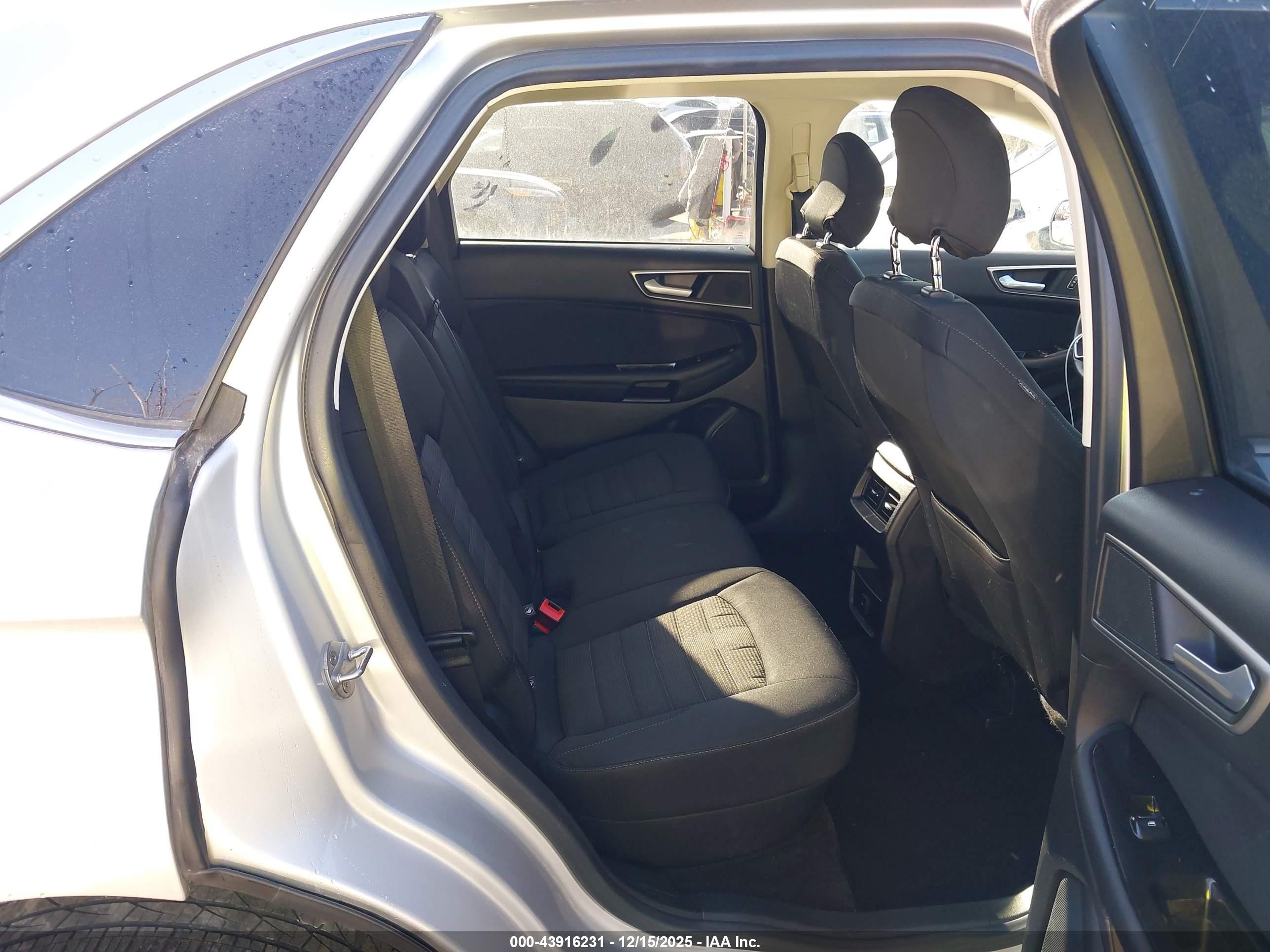 2016 Ford Edge Sel Silver vin: 2FMPK4J94GBC41884