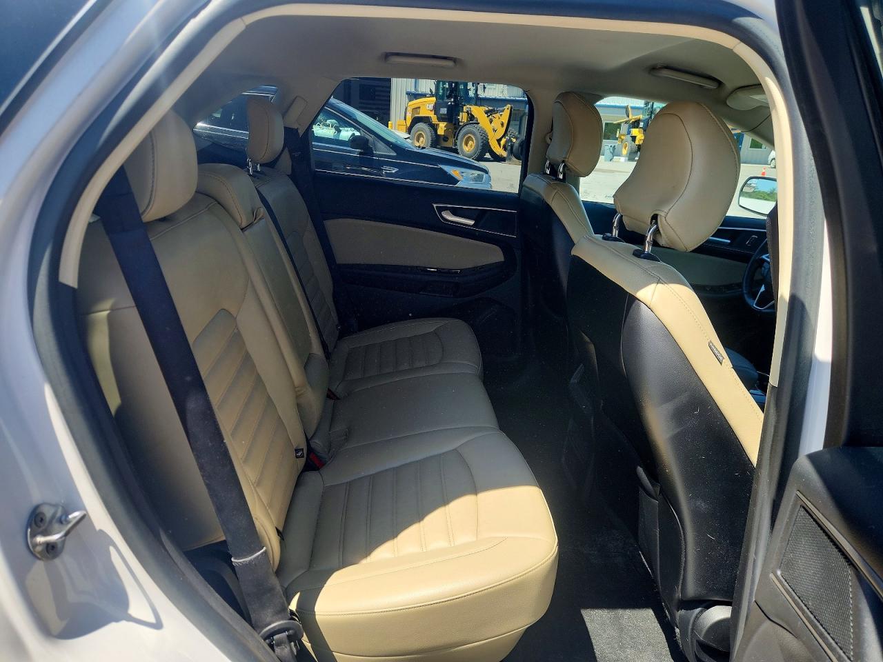 2017 Ford Edge White vin: 2FMPK4J94HBB54097