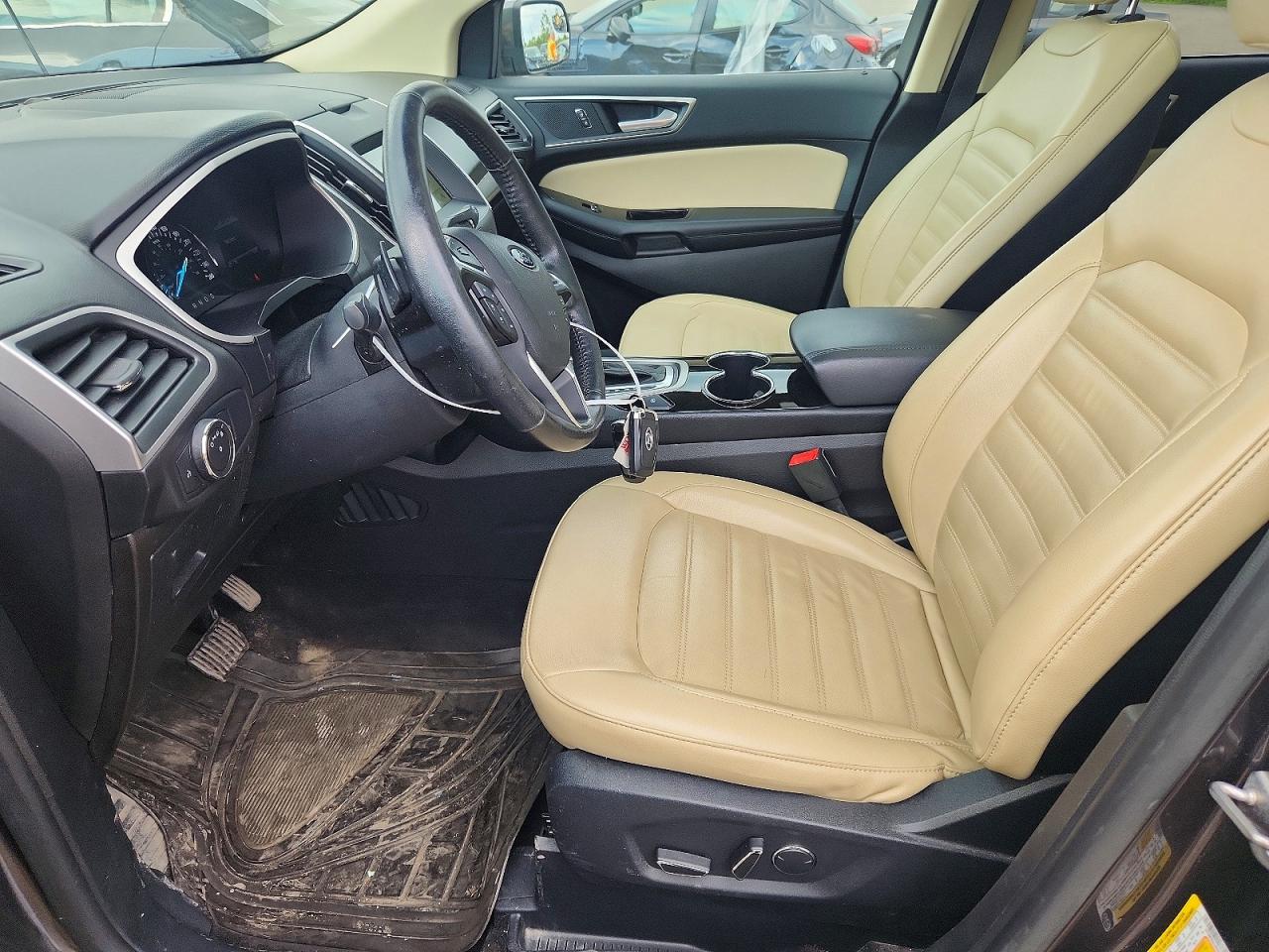 2017 Ford Edge Sel Gray vin: 2FMPK4J94HBC33740