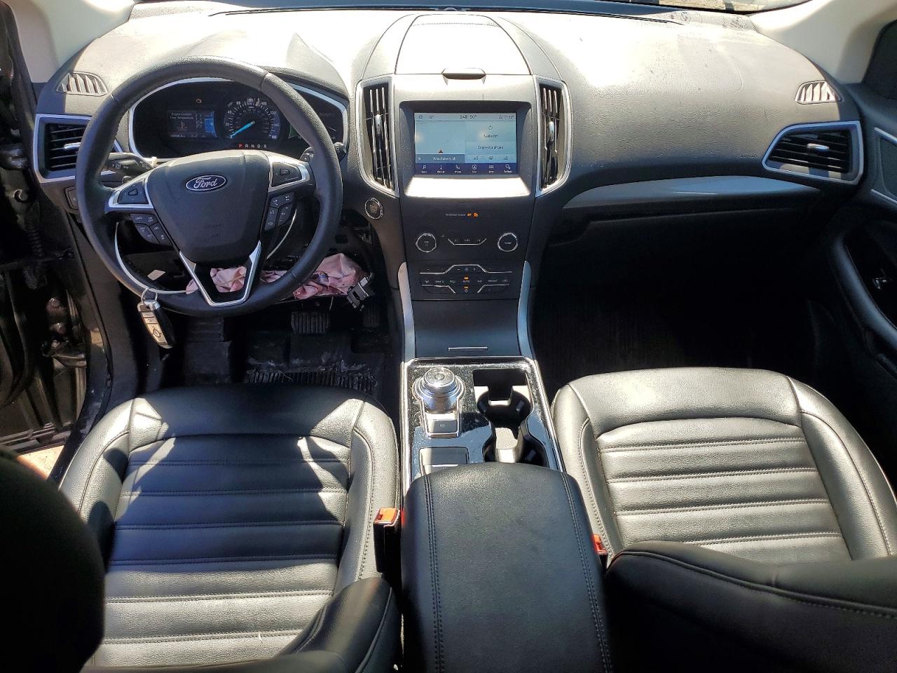 2019 Ford Edge Sel Gray vin: 2FMPK4J94KBB03769