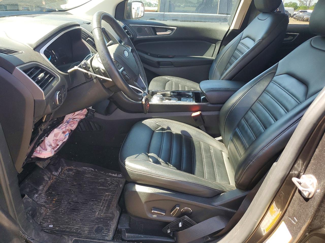 2019 Ford Edge Sel Gray vin: 2FMPK4J94KBB03769