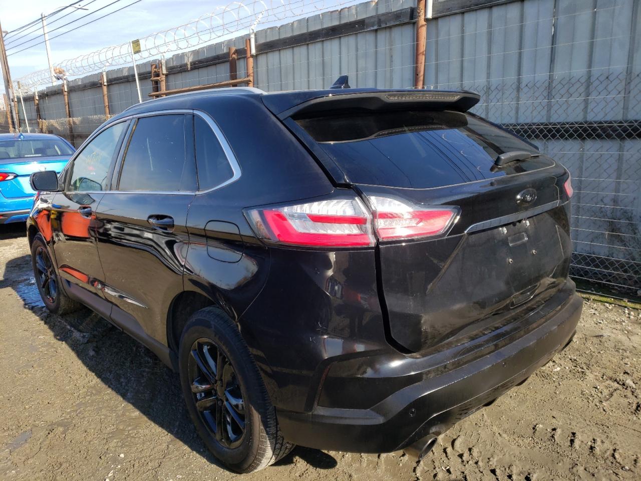 2020 Ford Edge Sel Black vin: 2FMPK4J94LBA30226