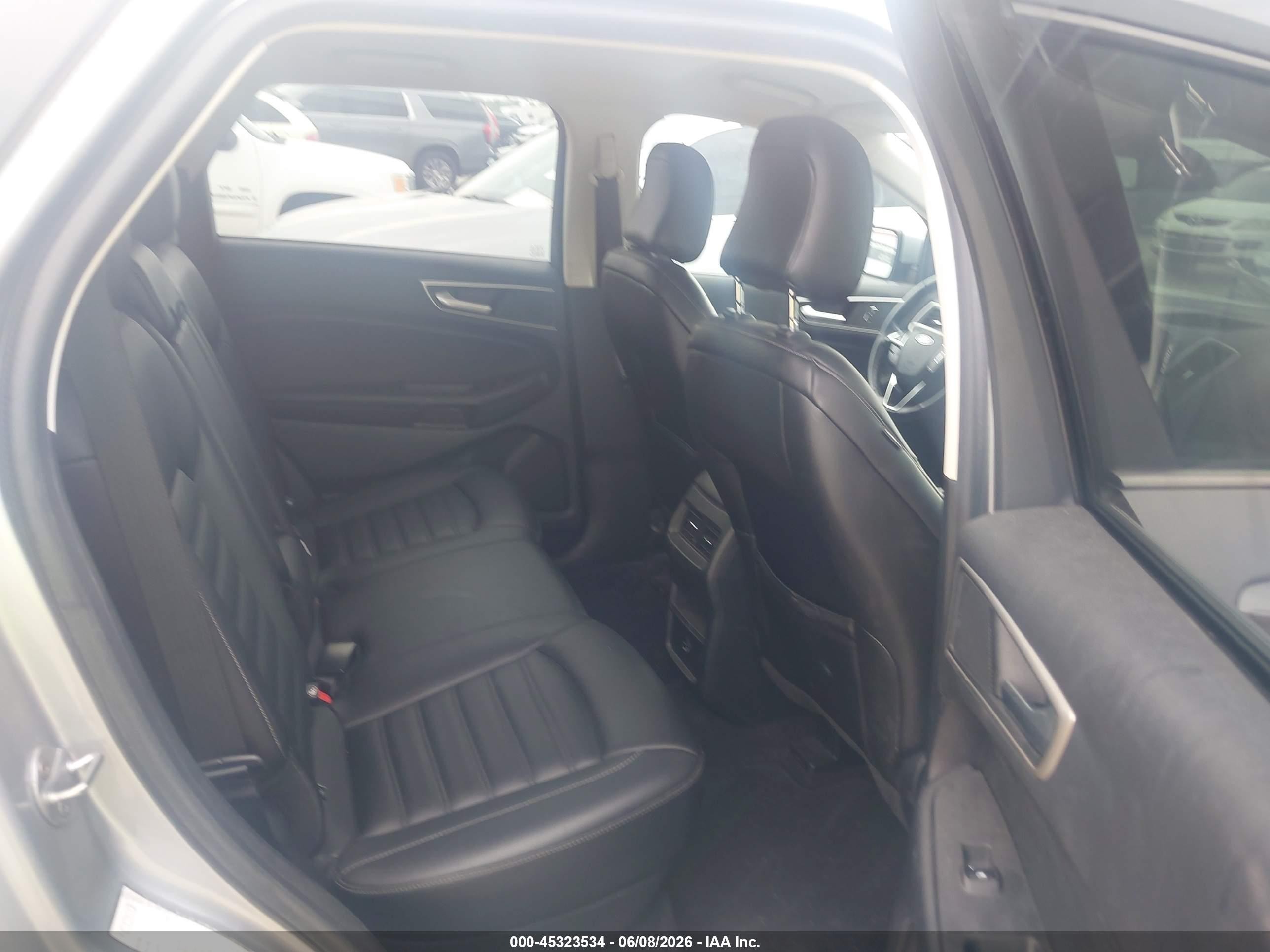 2021 Ford Edge Sel Silver vin: 2FMPK4J94MBA26582