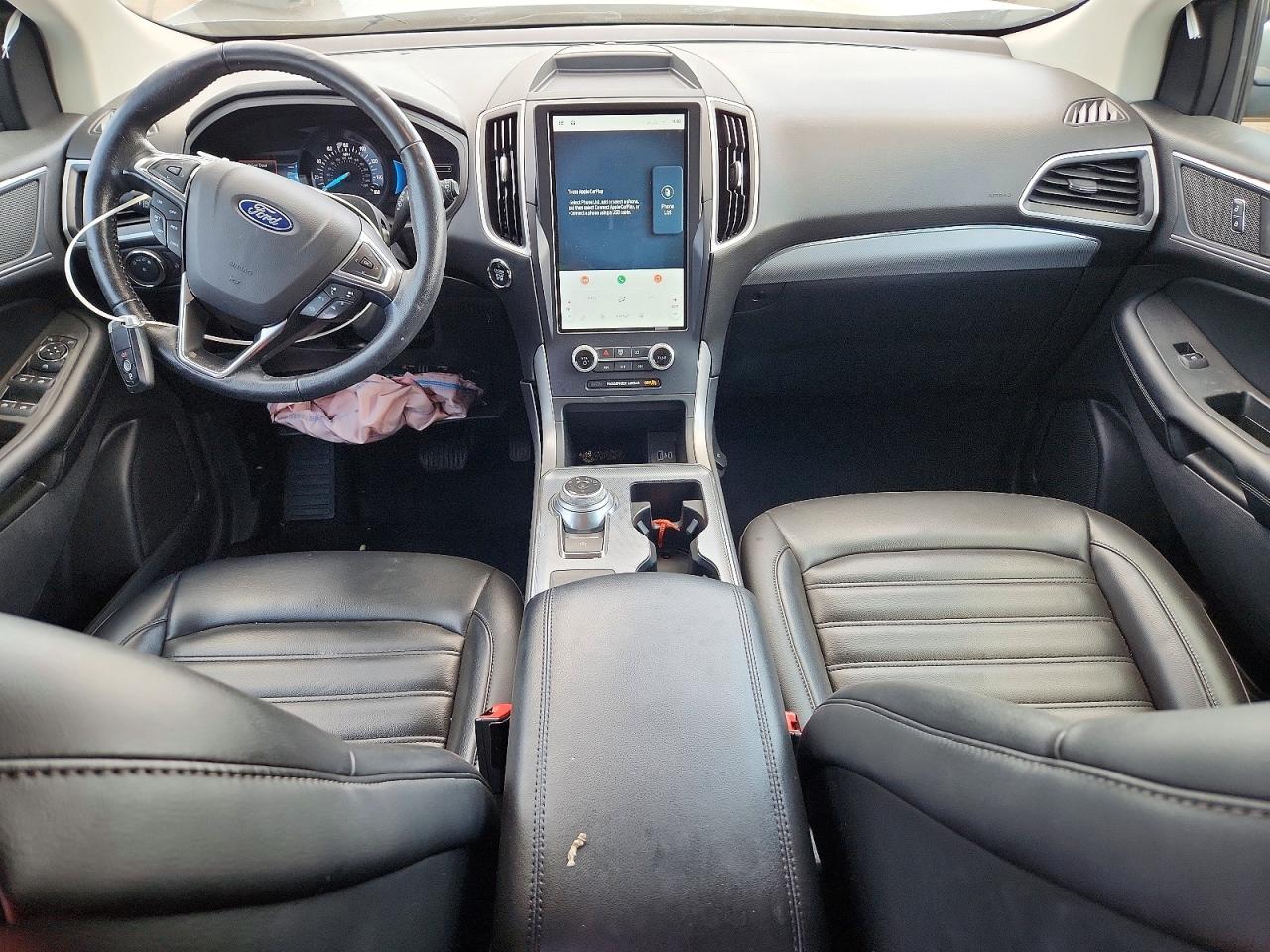 2022 Ford Edge Sel Silver vin: 2FMPK4J94NBA16541