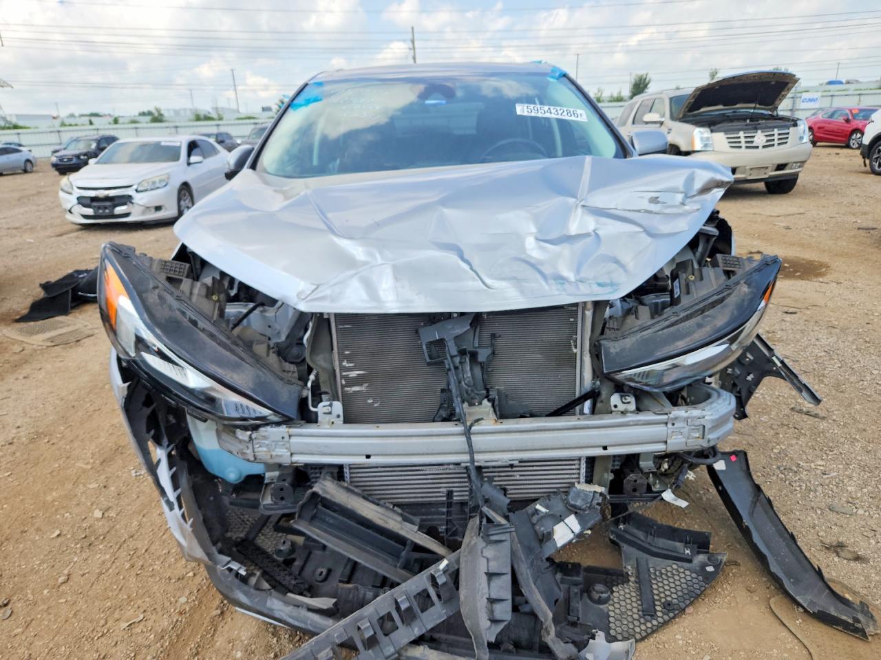 2022 Ford Edge Sel Silver vin: 2FMPK4J94NBA16541