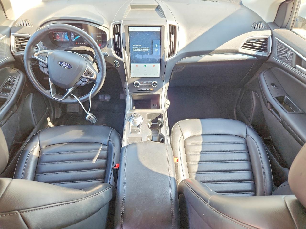 2022 Ford Edge Sel White vin: 2FMPK4J94NBA69210