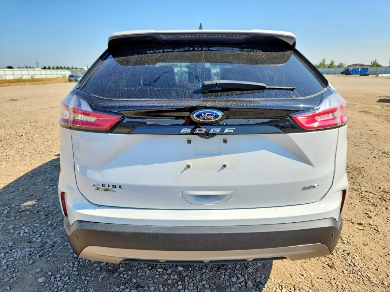 2022 Ford Edge Sel White vin: 2FMPK4J94NBA69210