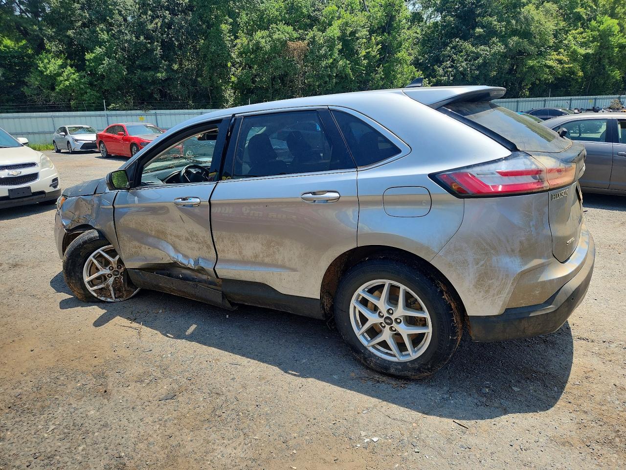 2024 Ford Edge Sel Silver vin: 2FMPK4J94RBA62263