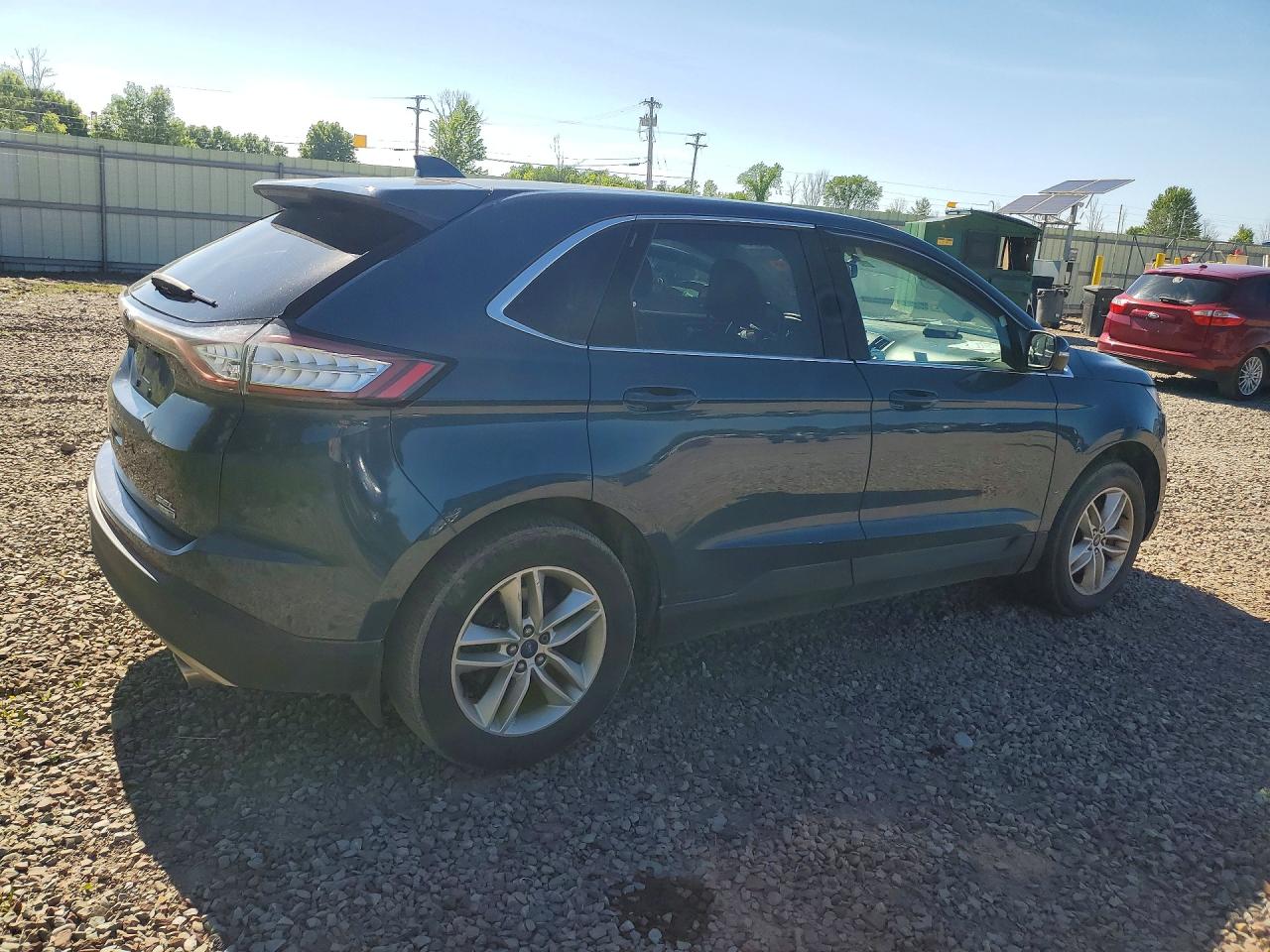2016 Ford Edge Sel Blue vin: 2FMPK4J95GBC61755