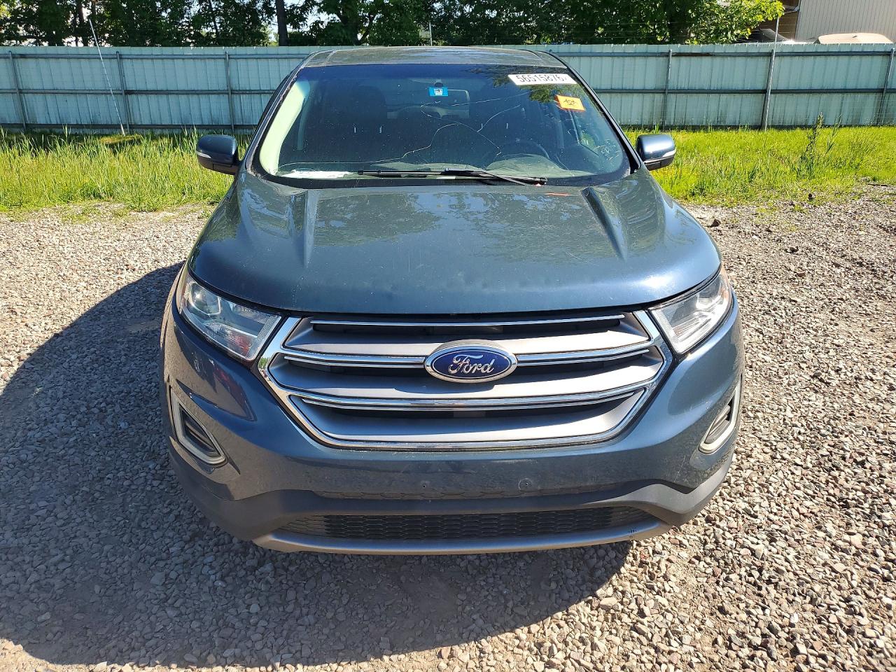 2016 Ford Edge Sel Blue vin: 2FMPK4J95GBC61755