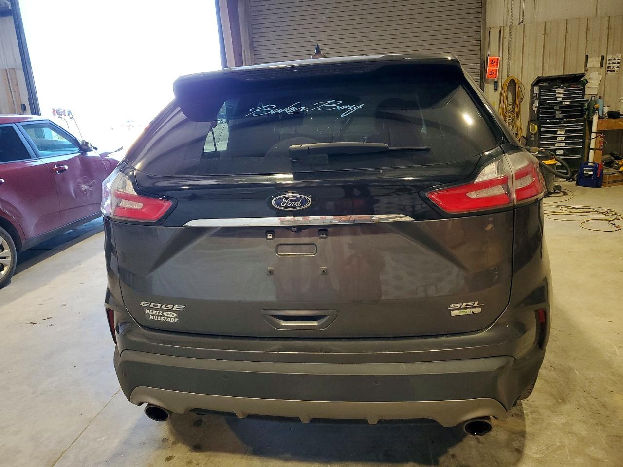 2019 Ford Edge Sel Blue vin: 2FMPK4J95KBB61454
