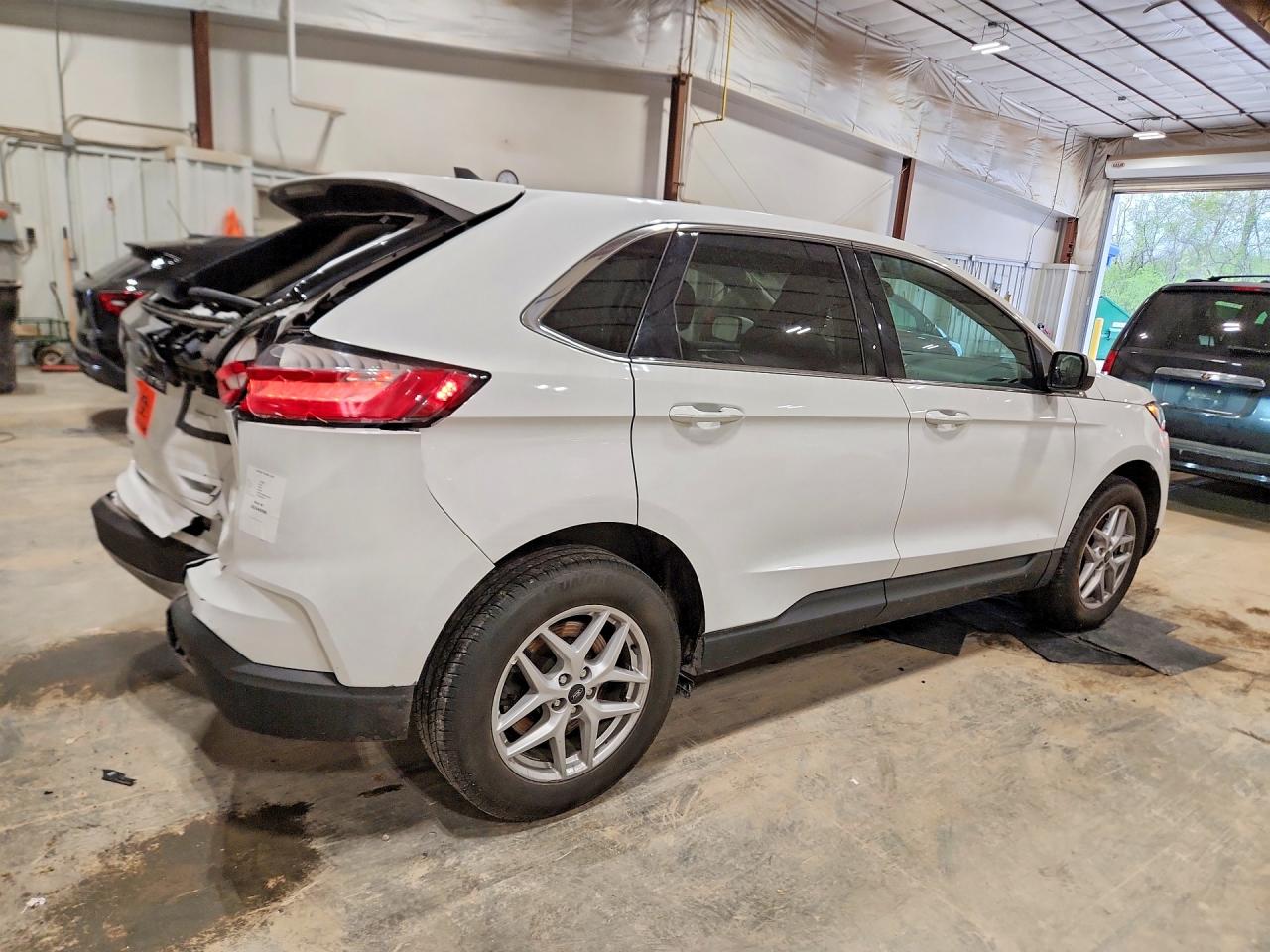 2024 Ford Edge Sel White vin: 2FMPK4J95RBA72042