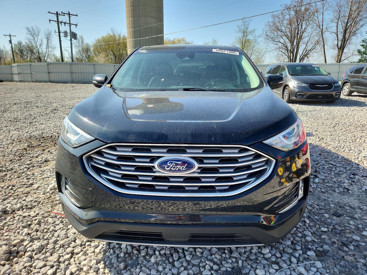 2020 Ford Edge Sel Black vin: 2FMPK4J96LBA41437