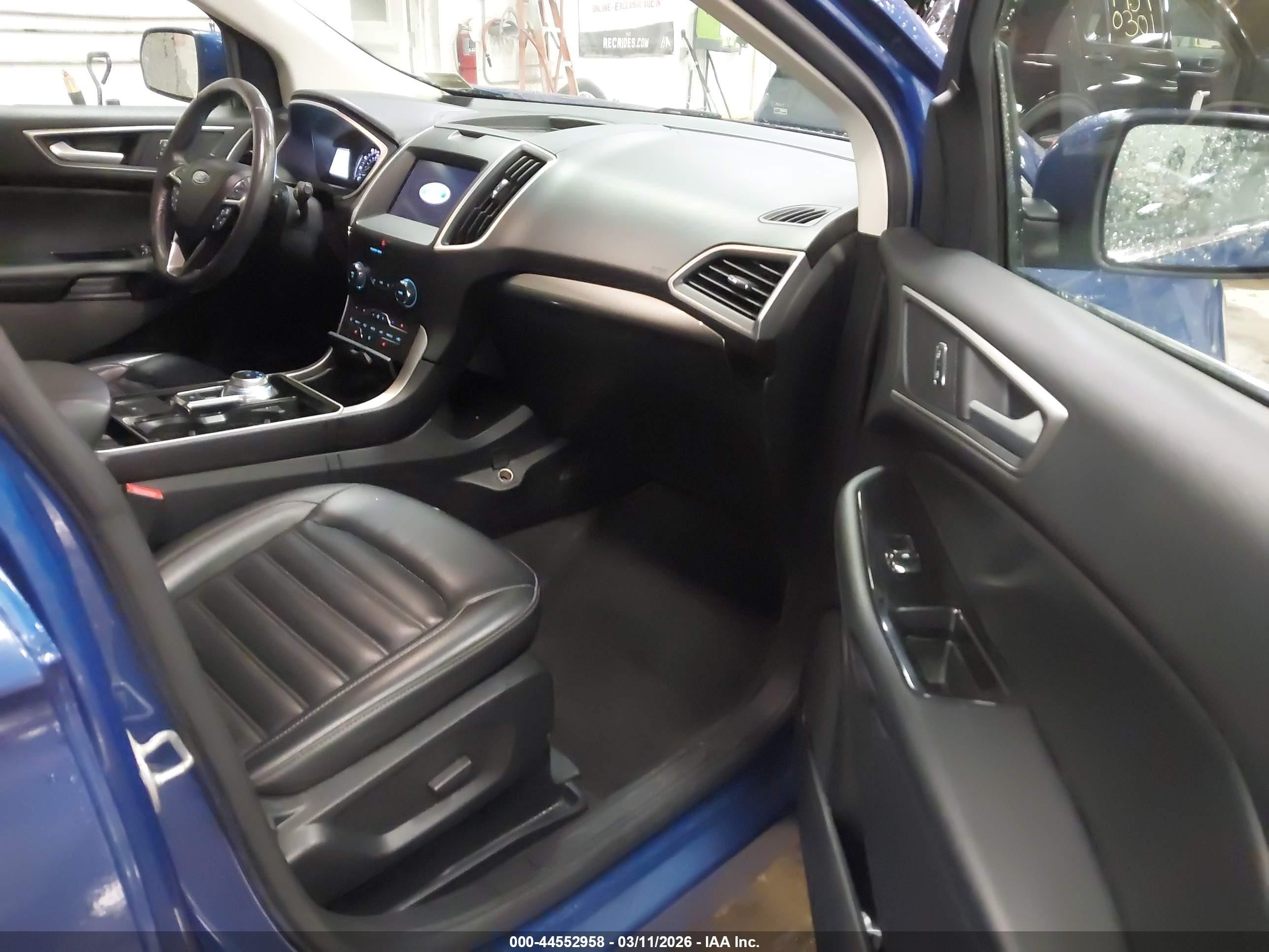 2020 Ford Edge Sel Синий vin: 2FMPK4J96LBB26763
