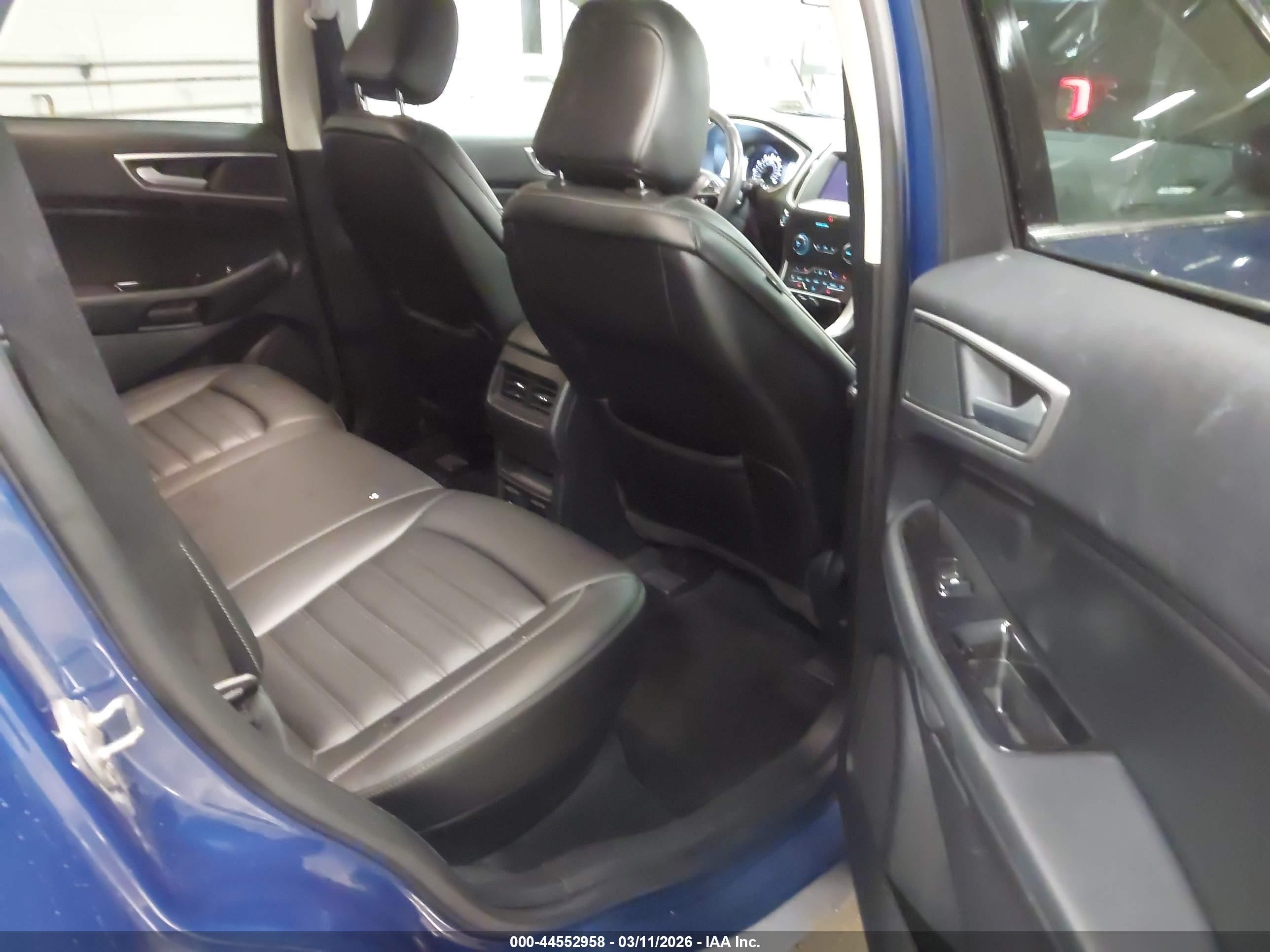 2020 Ford Edge Sel Синий vin: 2FMPK4J96LBB26763