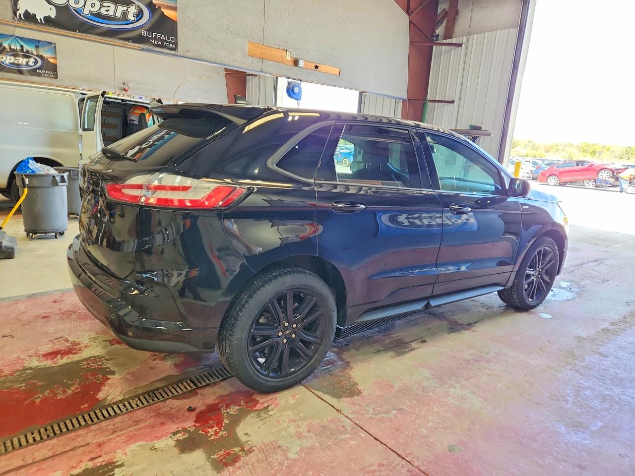 2022 Ford Edge Sel Black vin: 2FMPK4J96NBA71668