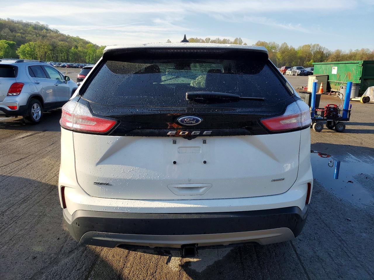 2023 Ford Edge Sel Белый vin: 2FMPK4J96PBA49687