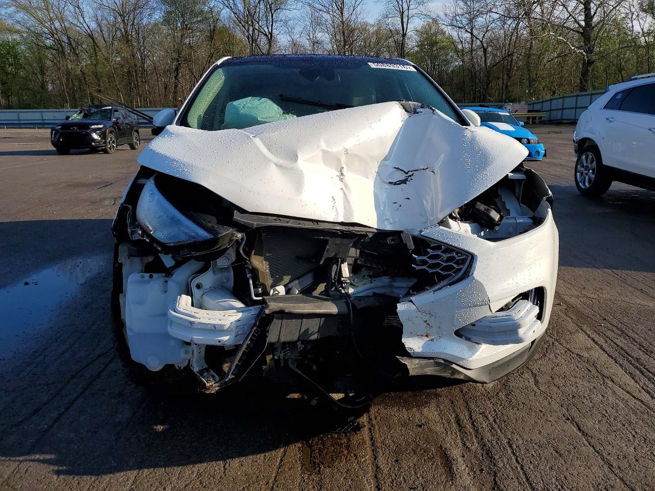 2023 Ford Edge Sel Белый vin: 2FMPK4J96PBA49687