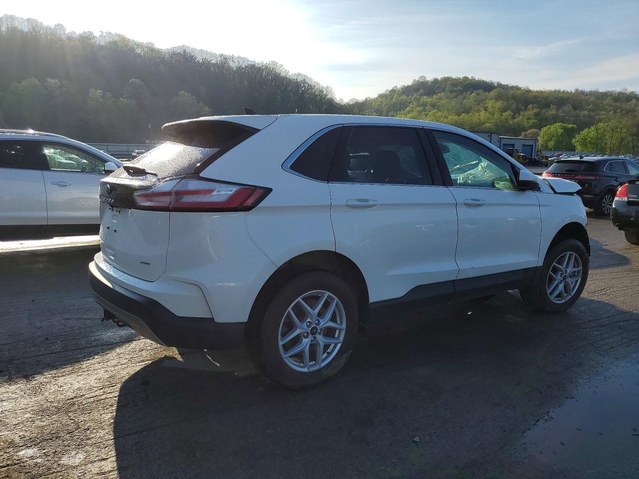 2023 Ford Edge Sel Белый vin: 2FMPK4J96PBA49687