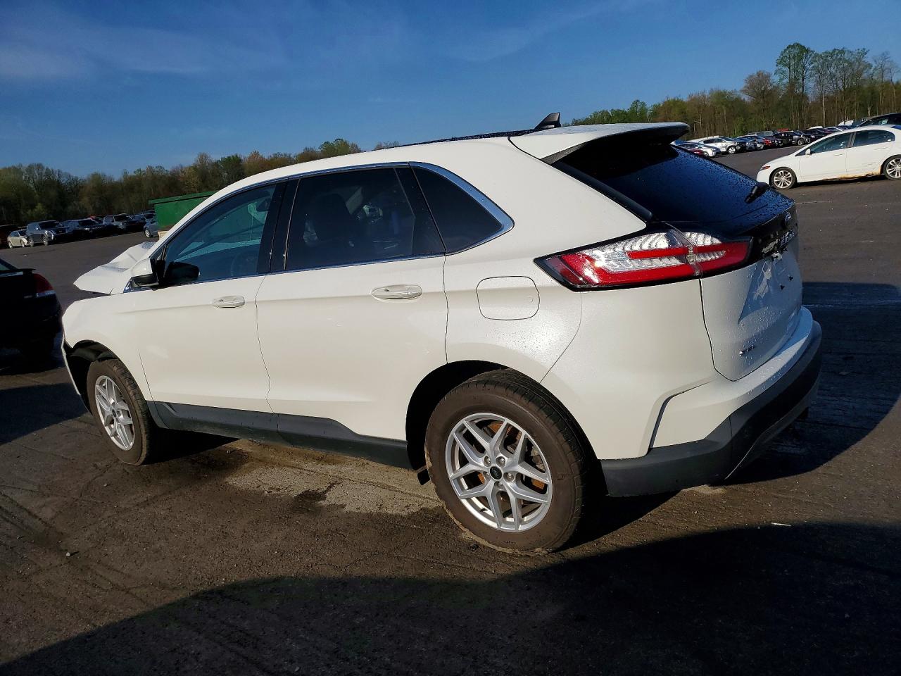2023 Ford Edge Sel Белый vin: 2FMPK4J96PBA49687