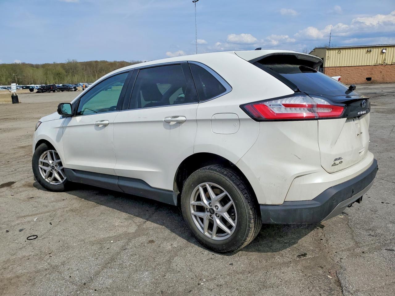 2024 Ford Edge Sel Белый vin: 2FMPK4J96RBA13470