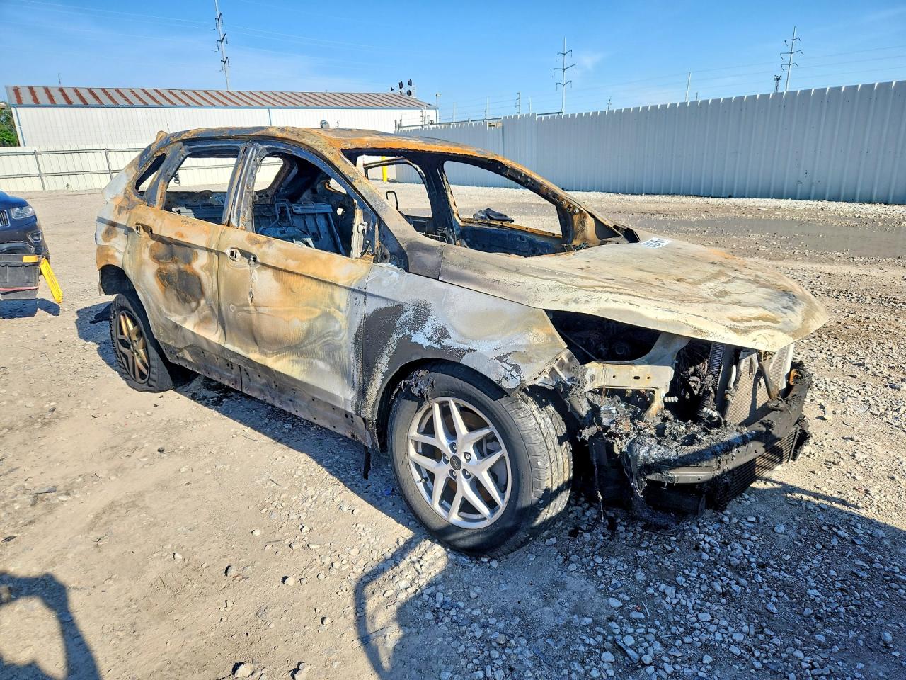 2024 Ford Edge Sel Черный vin: 2FMPK4J96RBA76066