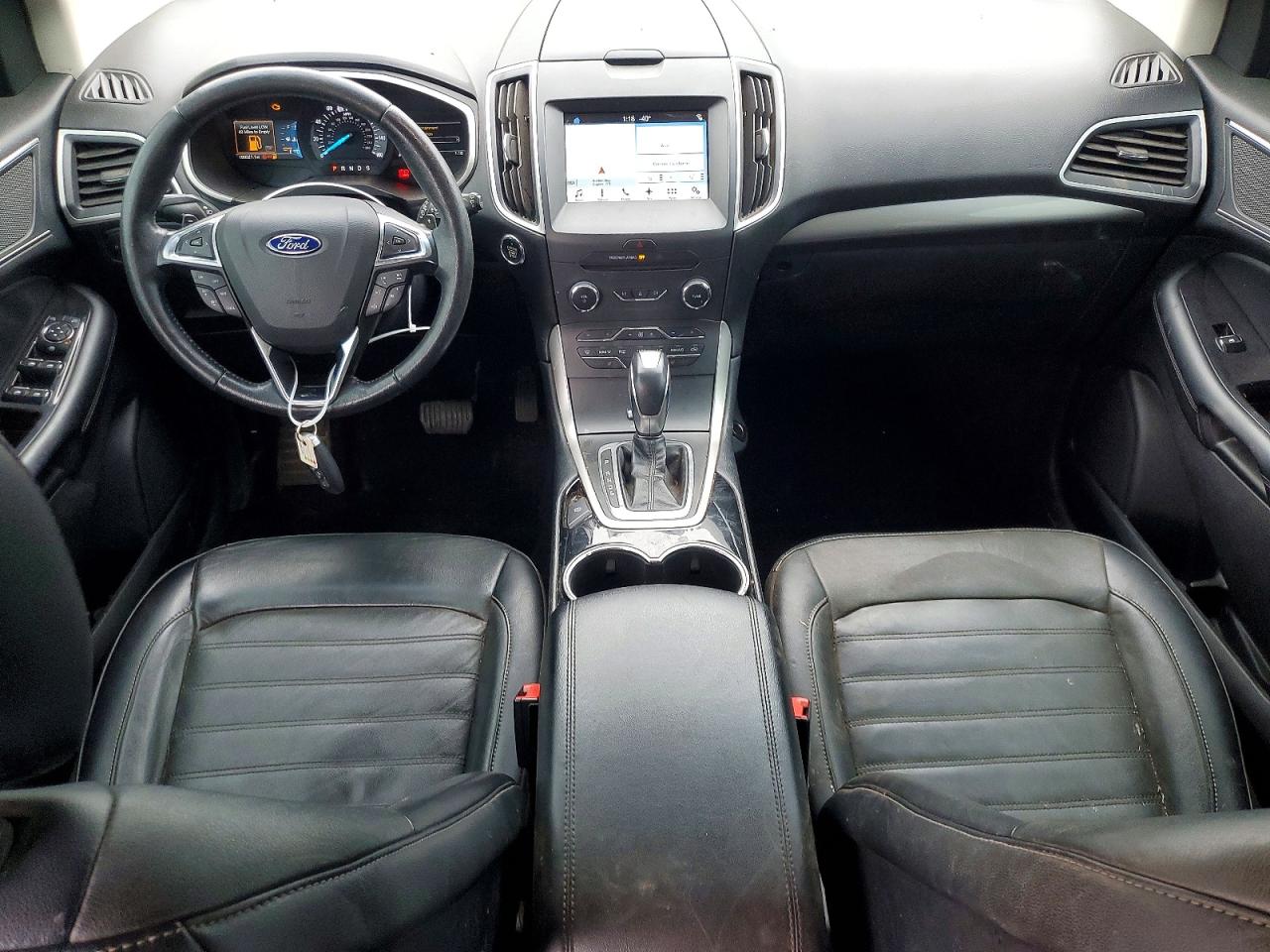 2017 Ford Edge Sel Charcoal vin: 2FMPK4J97HBB79625