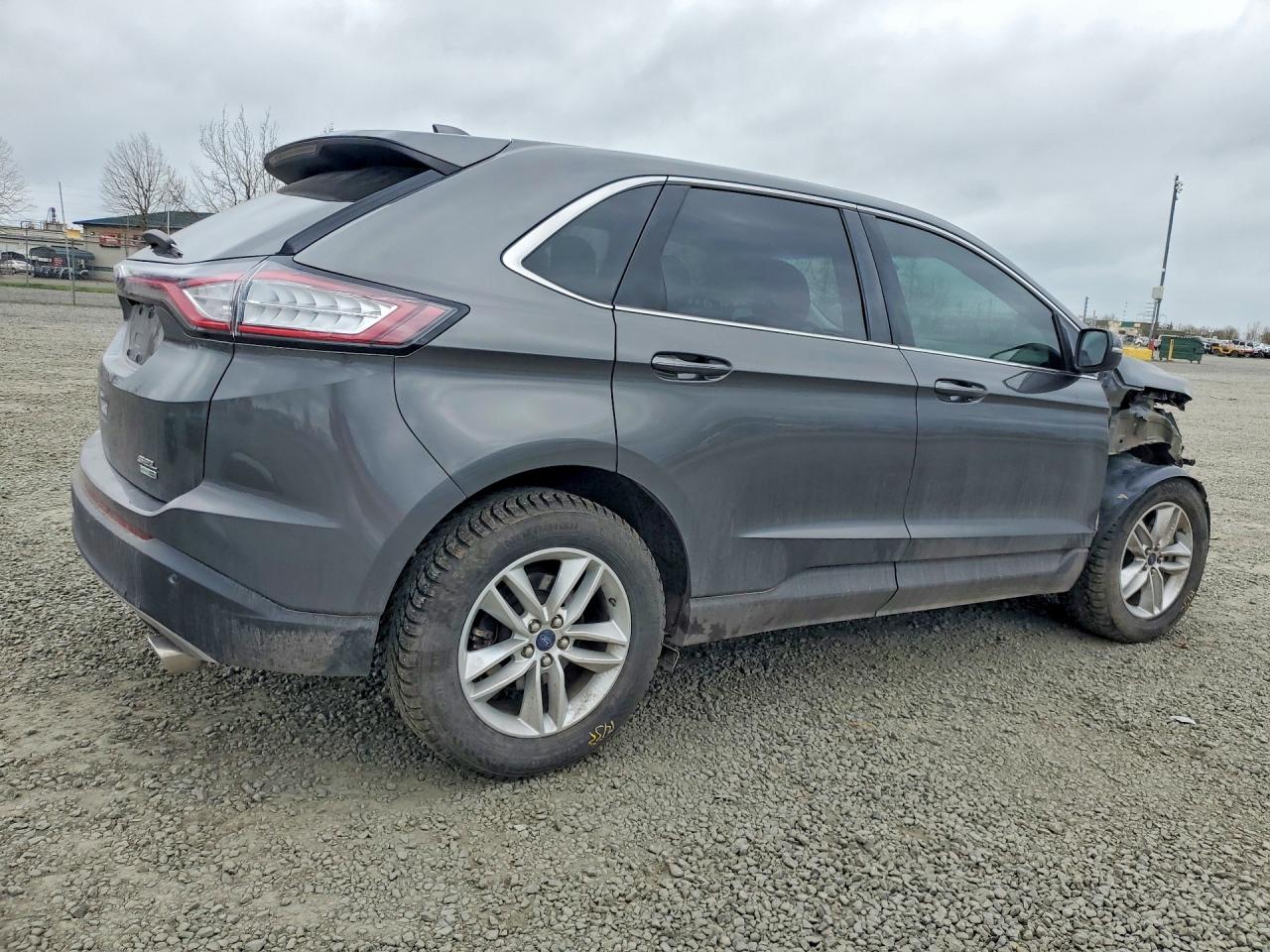 2017 Ford Edge Sel Charcoal vin: 2FMPK4J97HBB79625