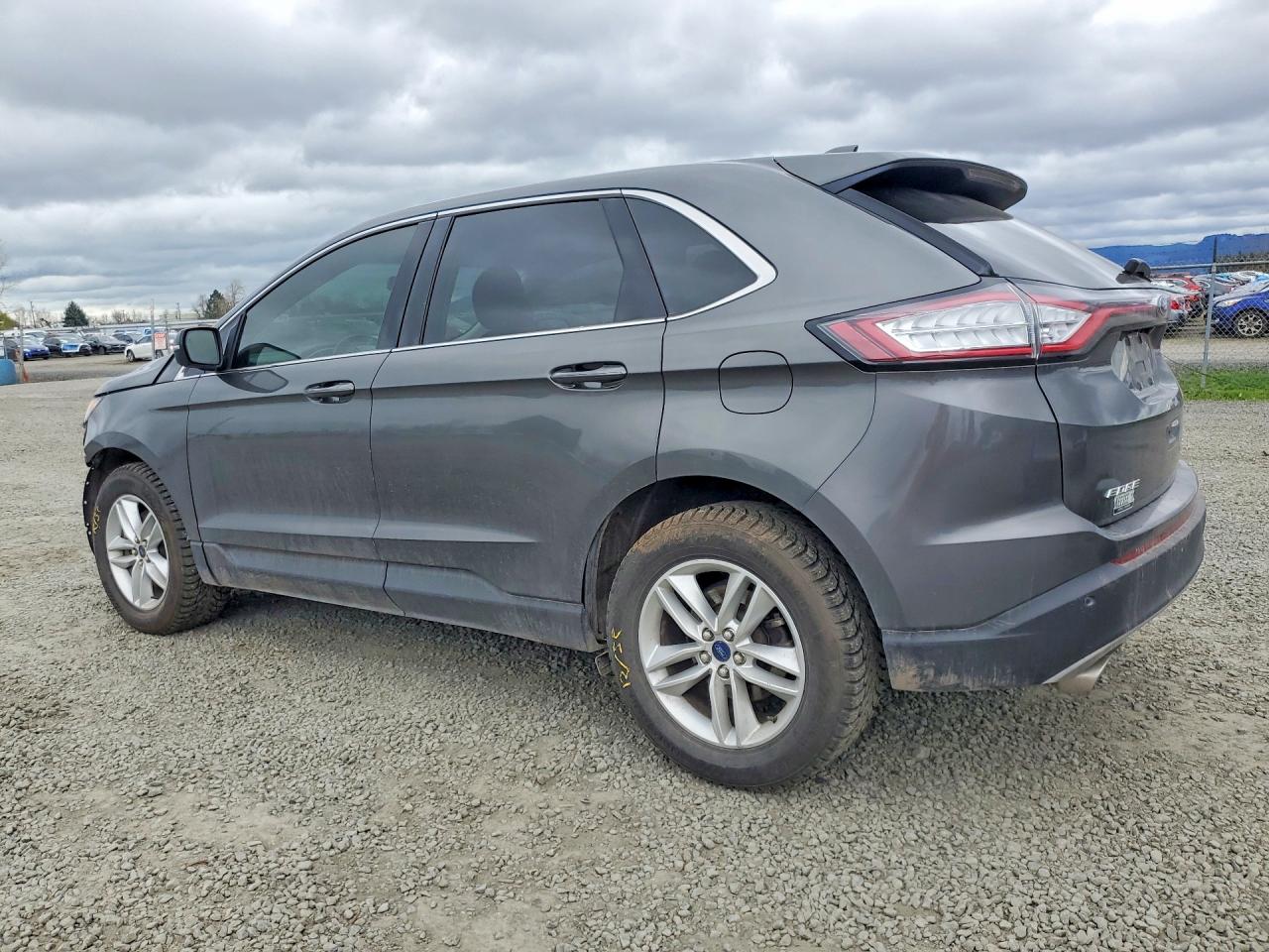 2017 Ford Edge Sel Charcoal vin: 2FMPK4J97HBB79625