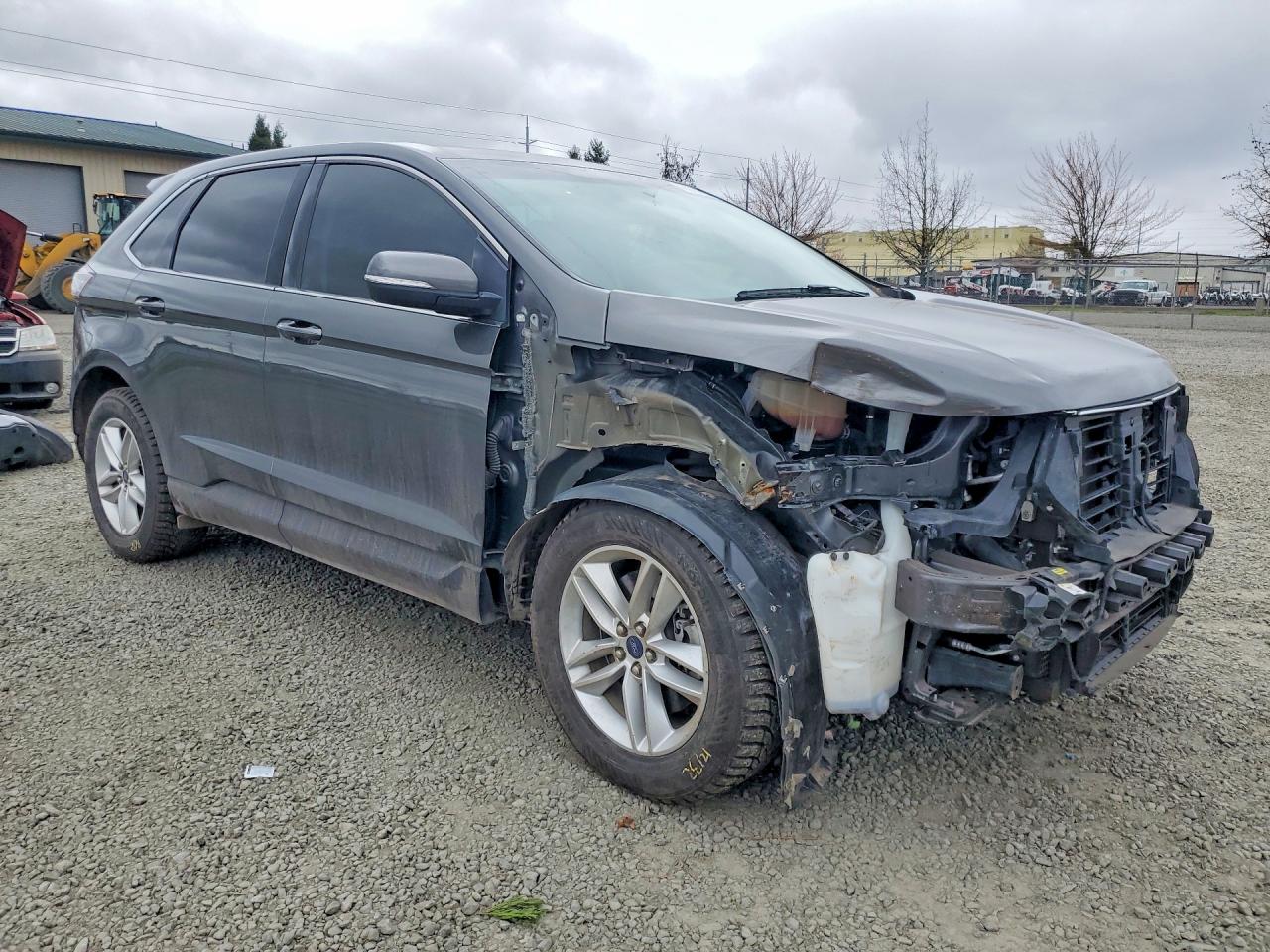 2017 Ford Edge Sel Charcoal vin: 2FMPK4J97HBB79625