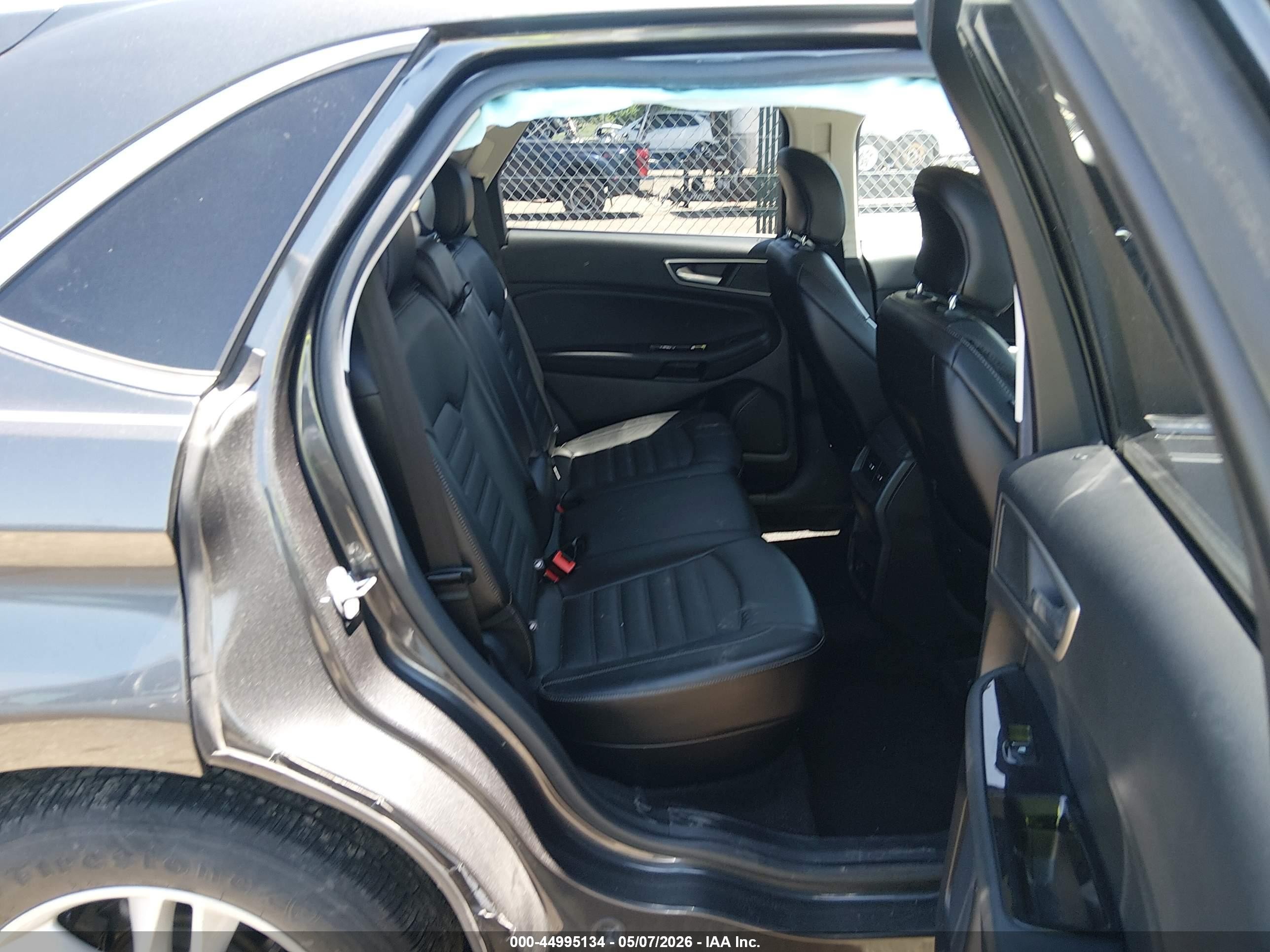 2017 Ford Edge Sel Серый vin: 2FMPK4J97HBB88082